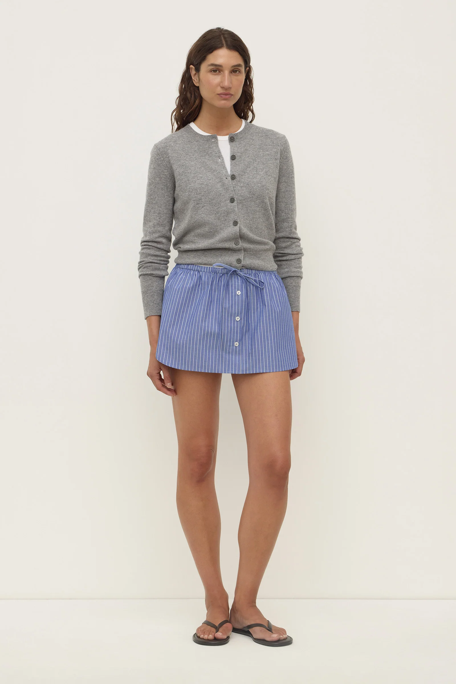 Anais Stripe Skirt