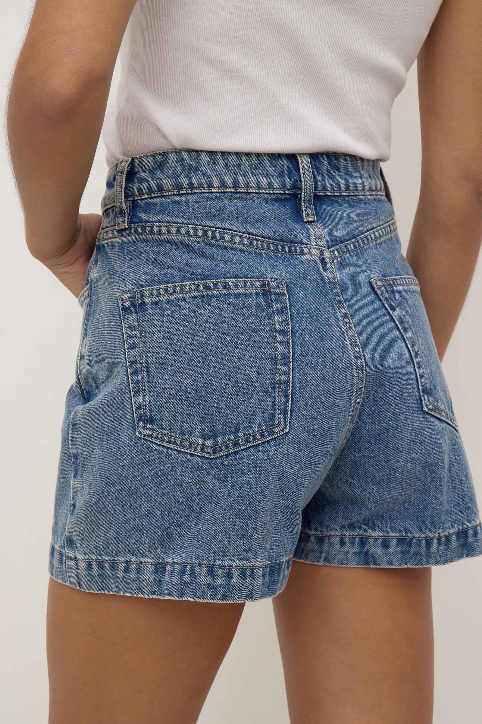 Boxy Denim Short - Image 5