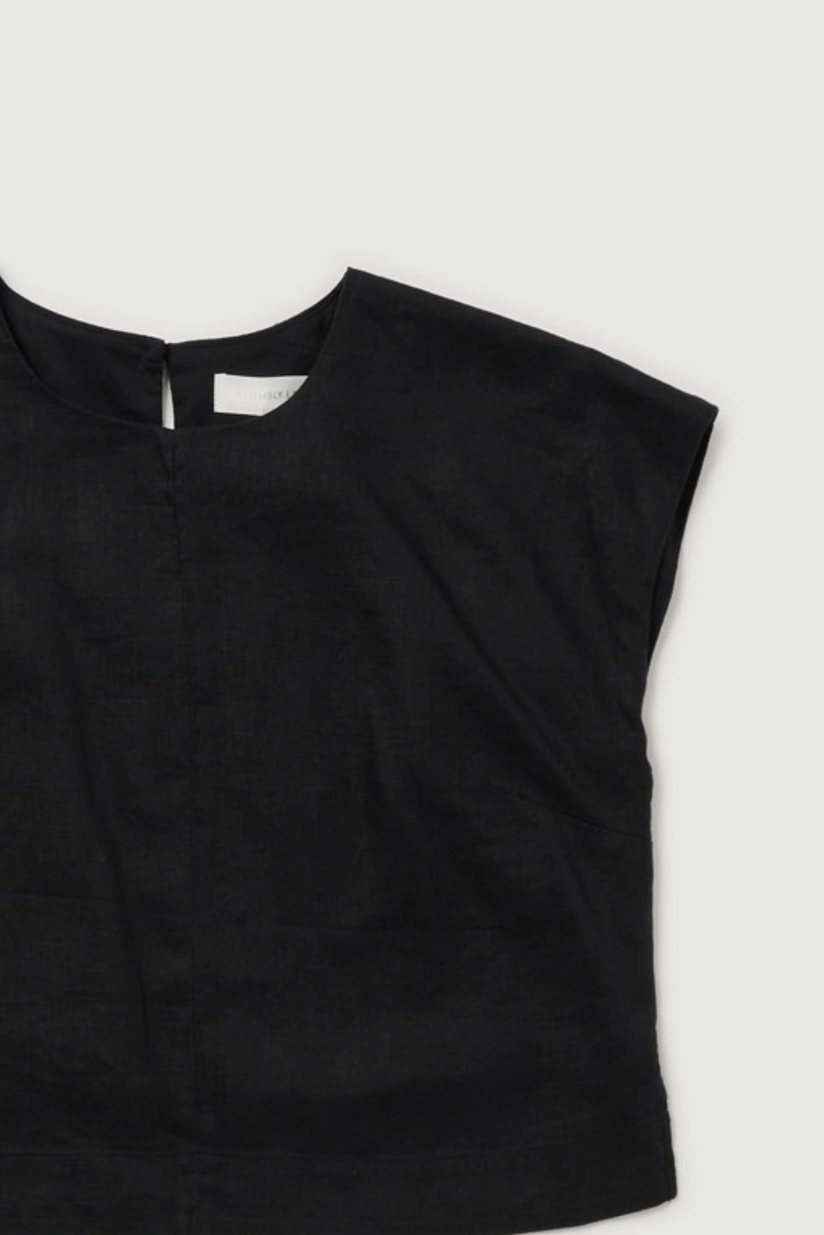 Re-Worn Womens Linen Textured Top - Image 2