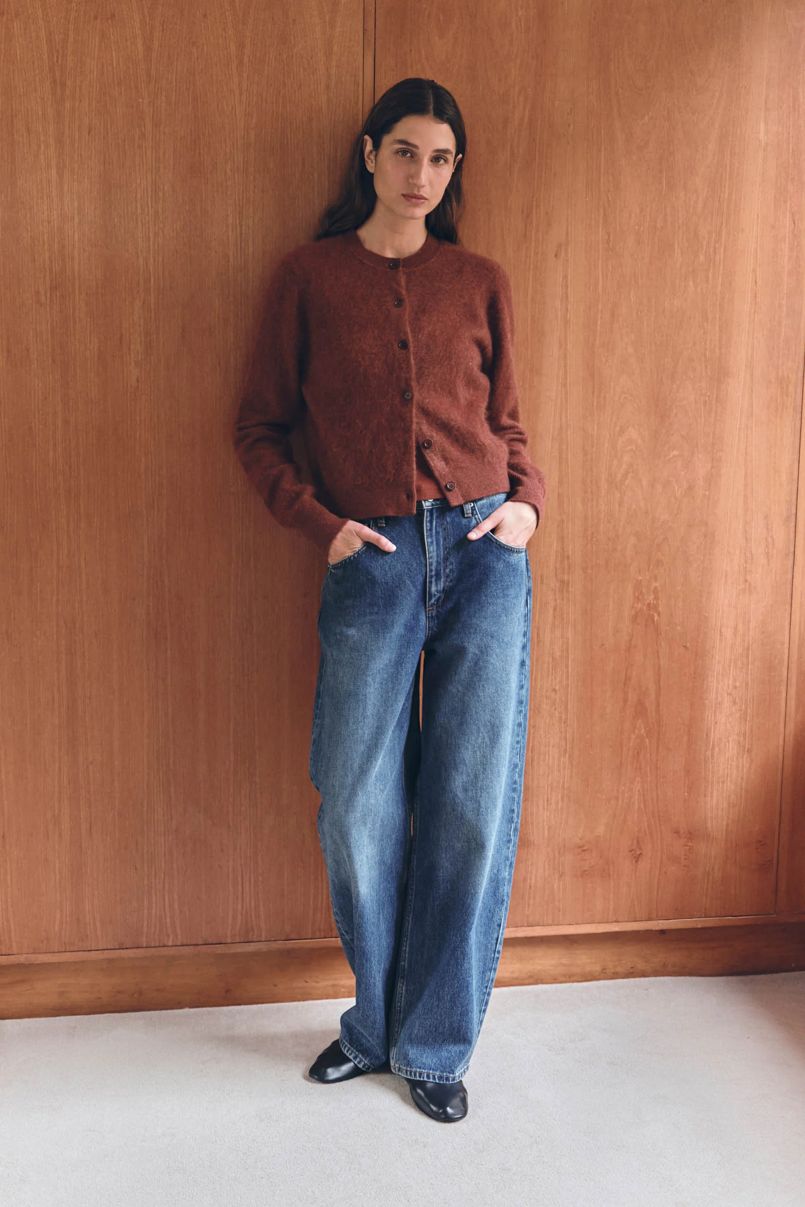 Carina Merino Wool Cardigan - Image 2