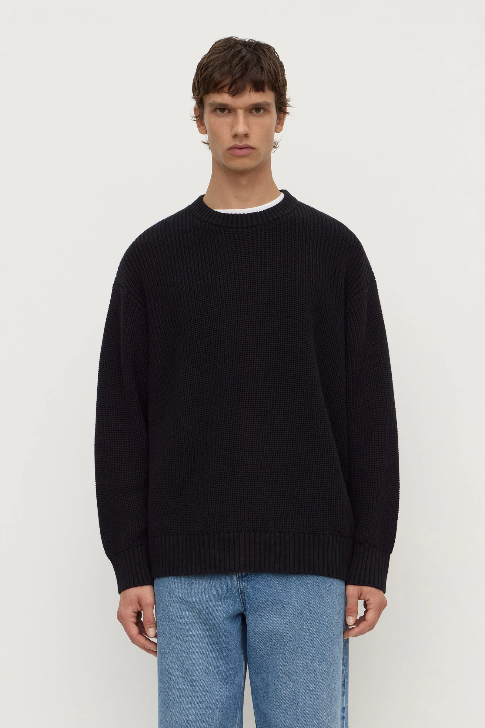 Carson Cotton Rib Knit