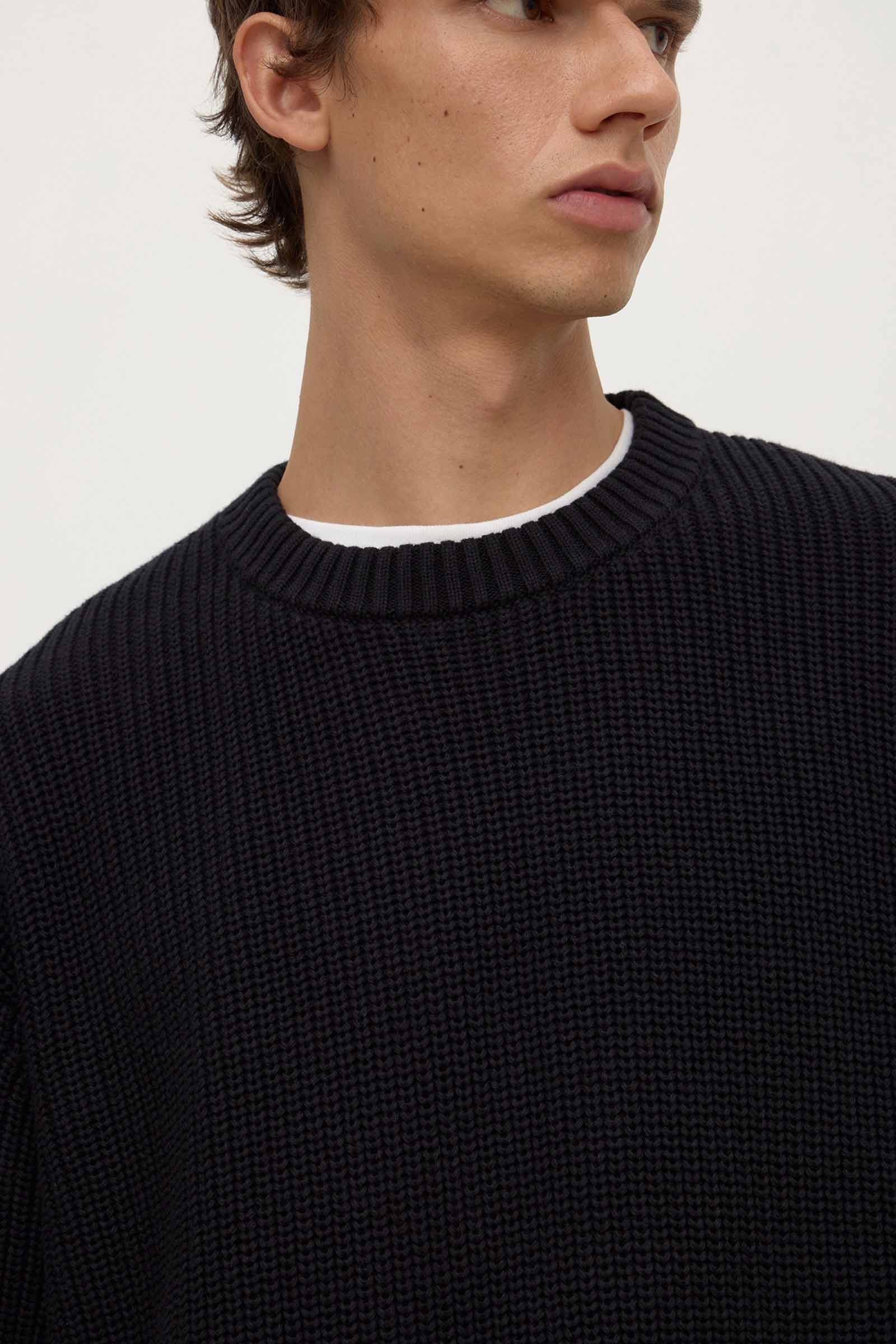 Carson Cotton Rib Knit - Image 2