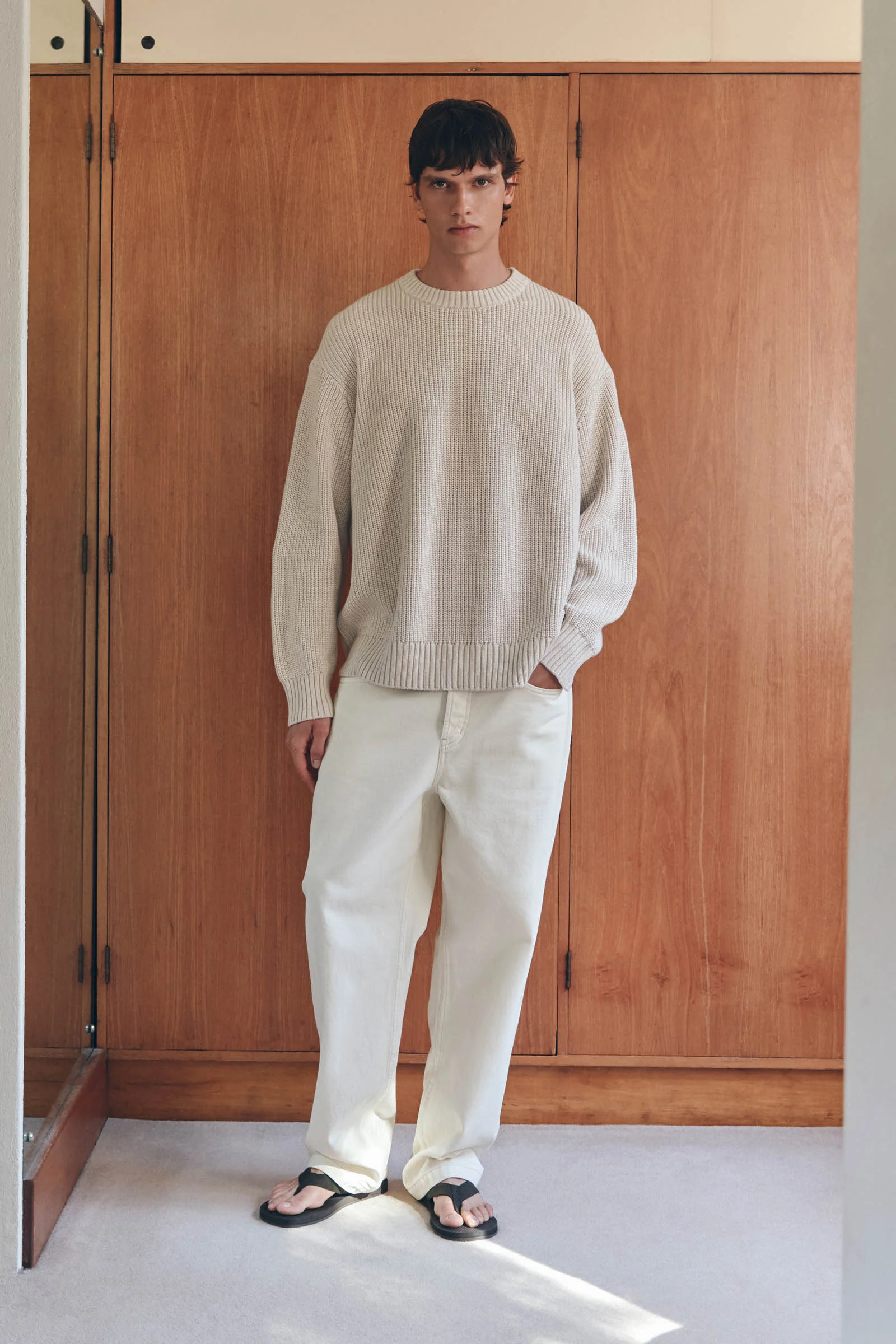 Carson Cotton Rib Knit - Image 2