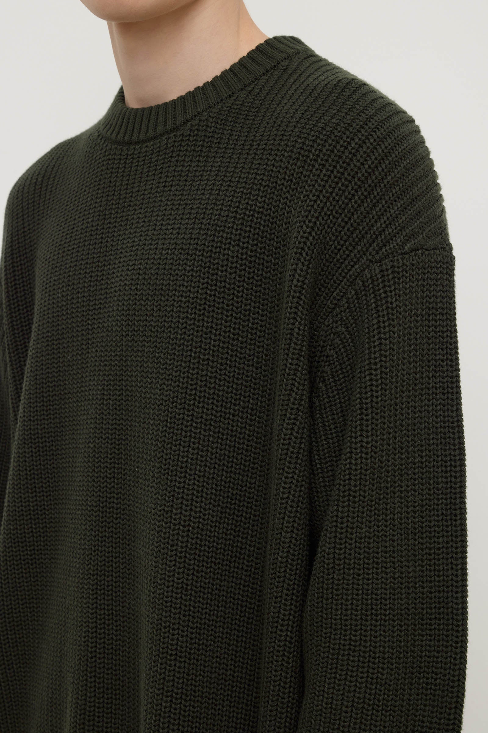 Carson Cotton Rib Knit - Image 2