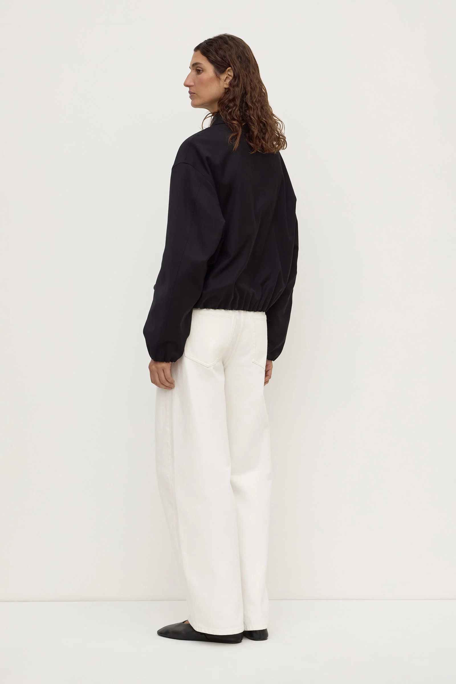 Danielle Wool Bomber Jacket - Image 4
