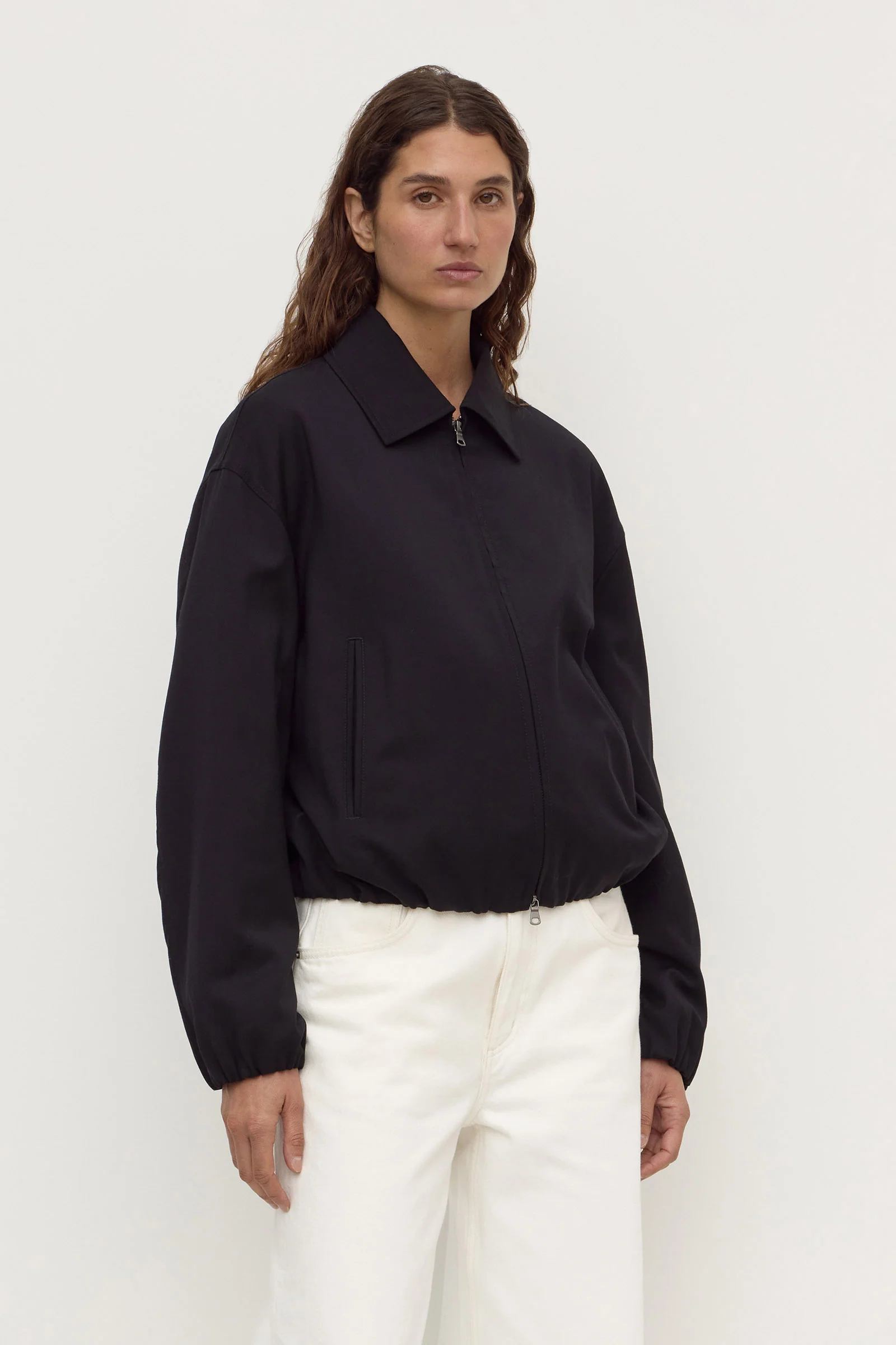 Danielle Wool Bomber Jacket - Image 6