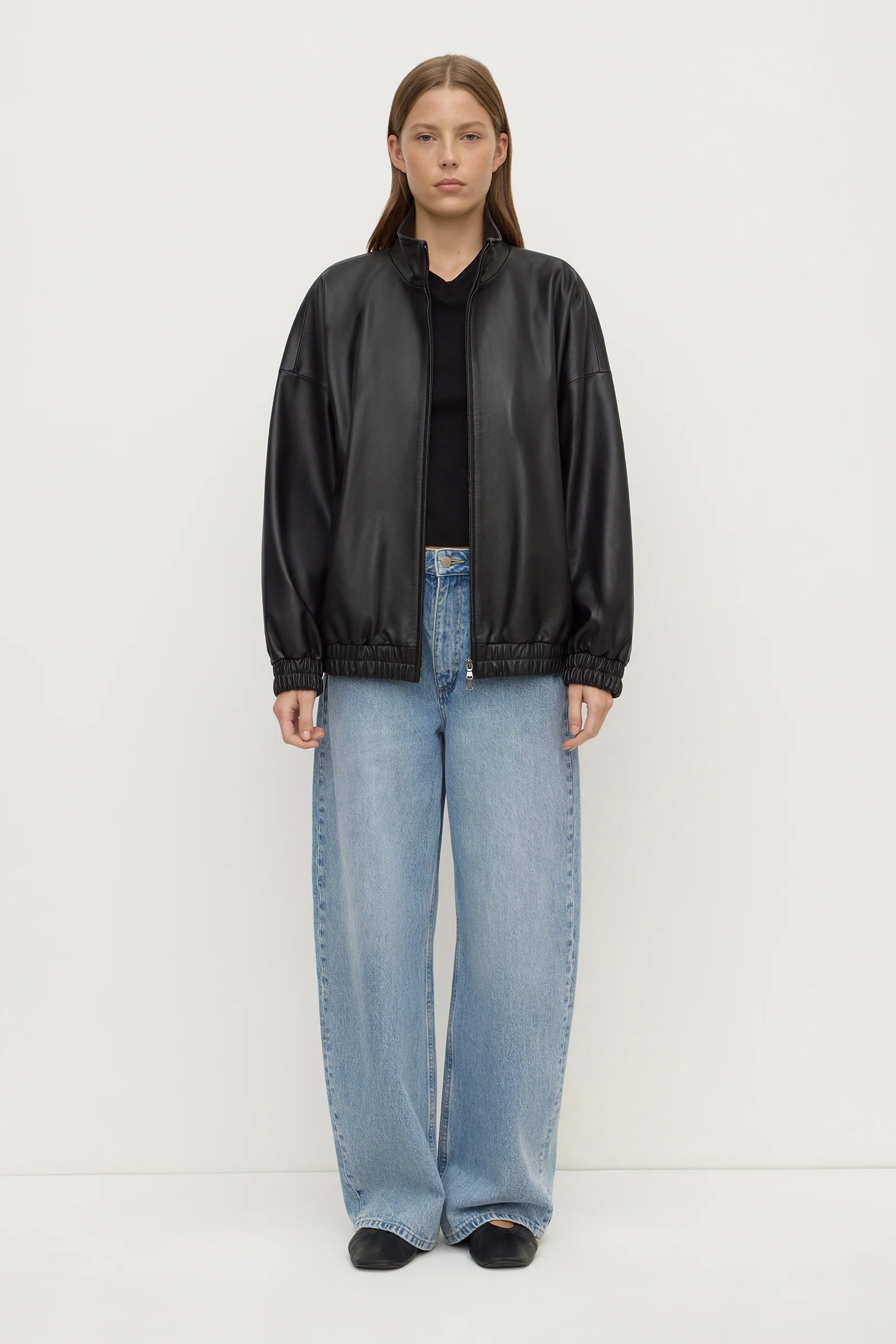 Delphie Leather Jacket