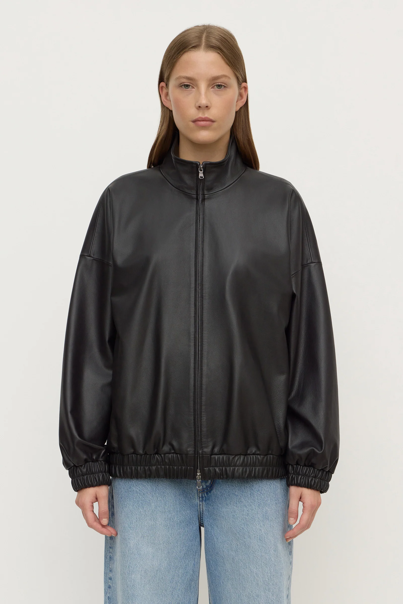 Delphie Leather Jacket - Image 3