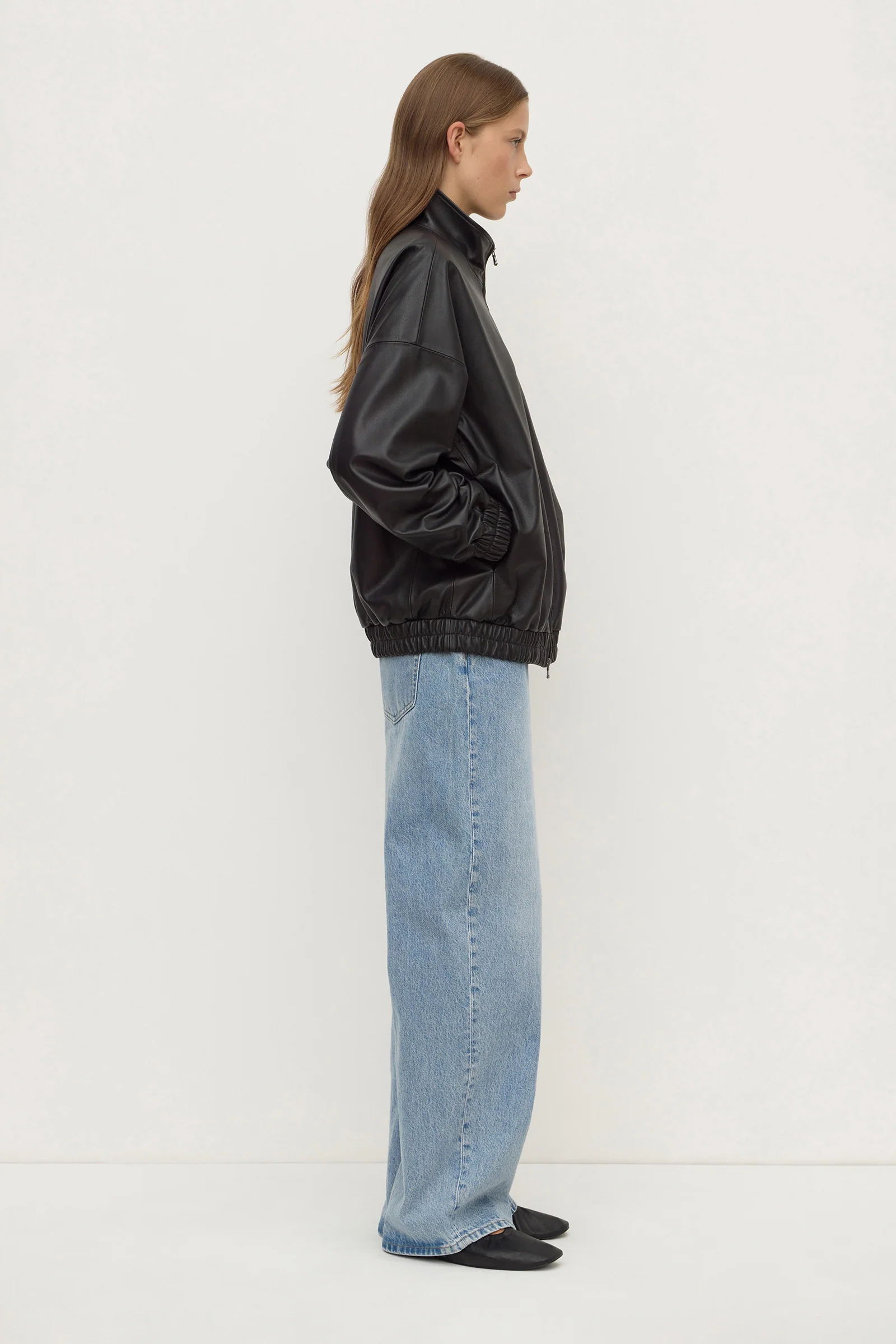 Delphie Leather Jacket - Image 6