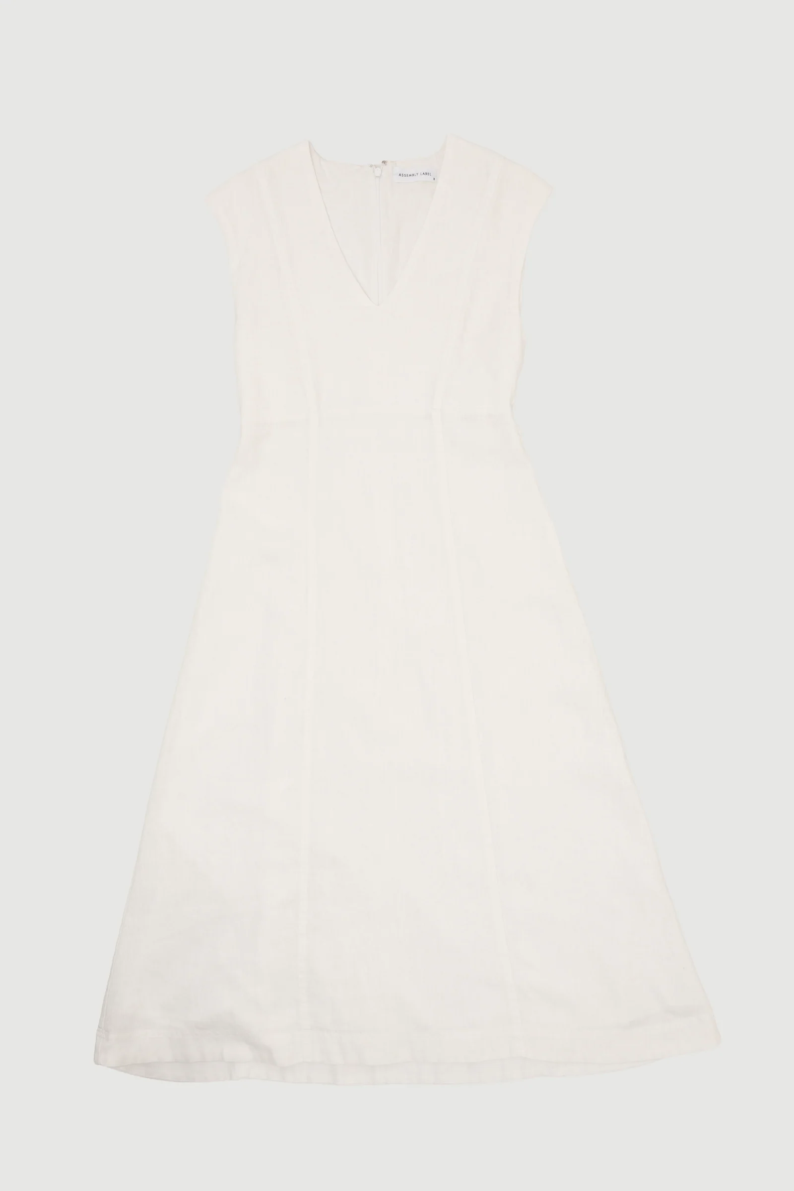 Re-Worn Womens Linen Blend Dress