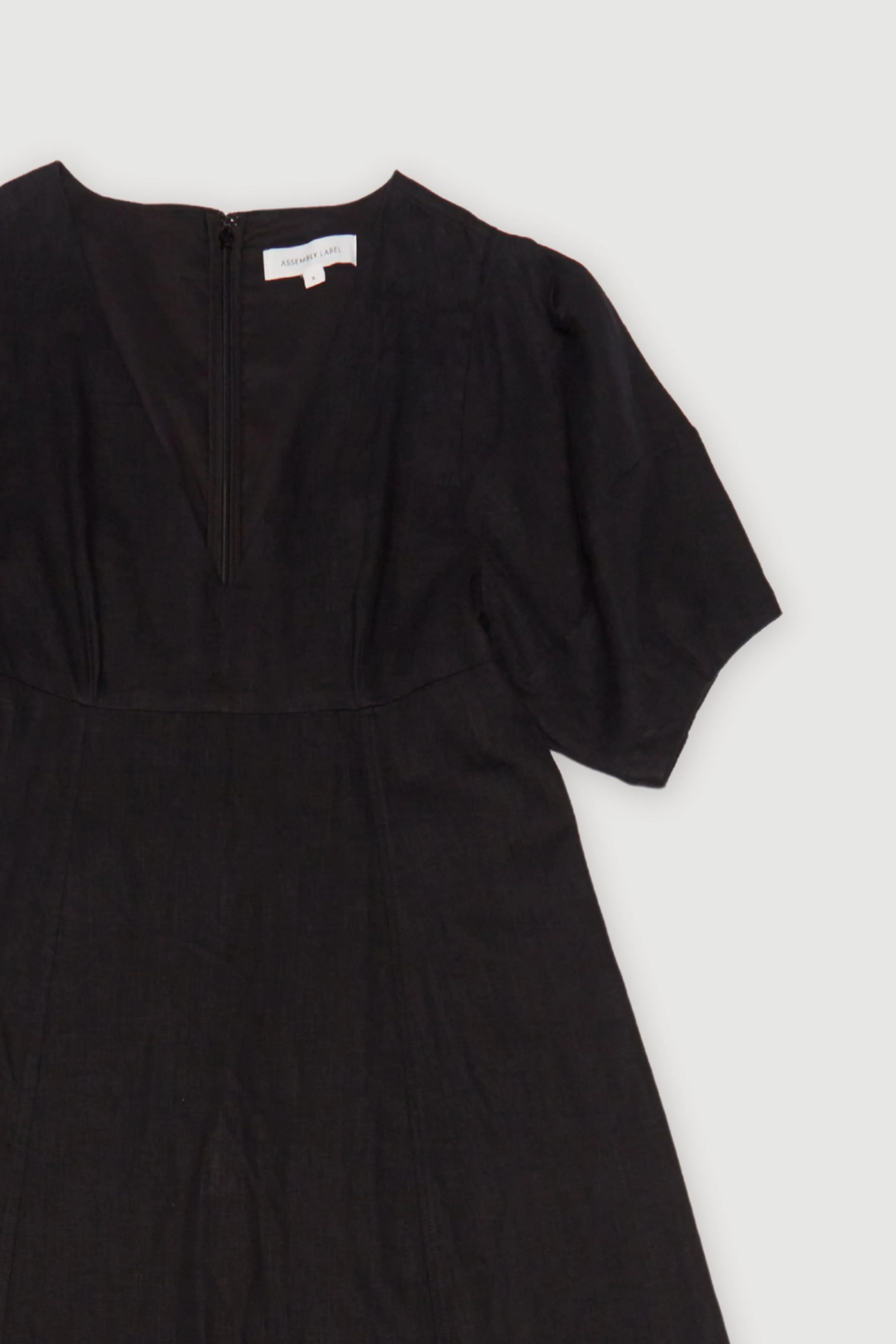 Re-Worn Womens Linen Dress - Image 2