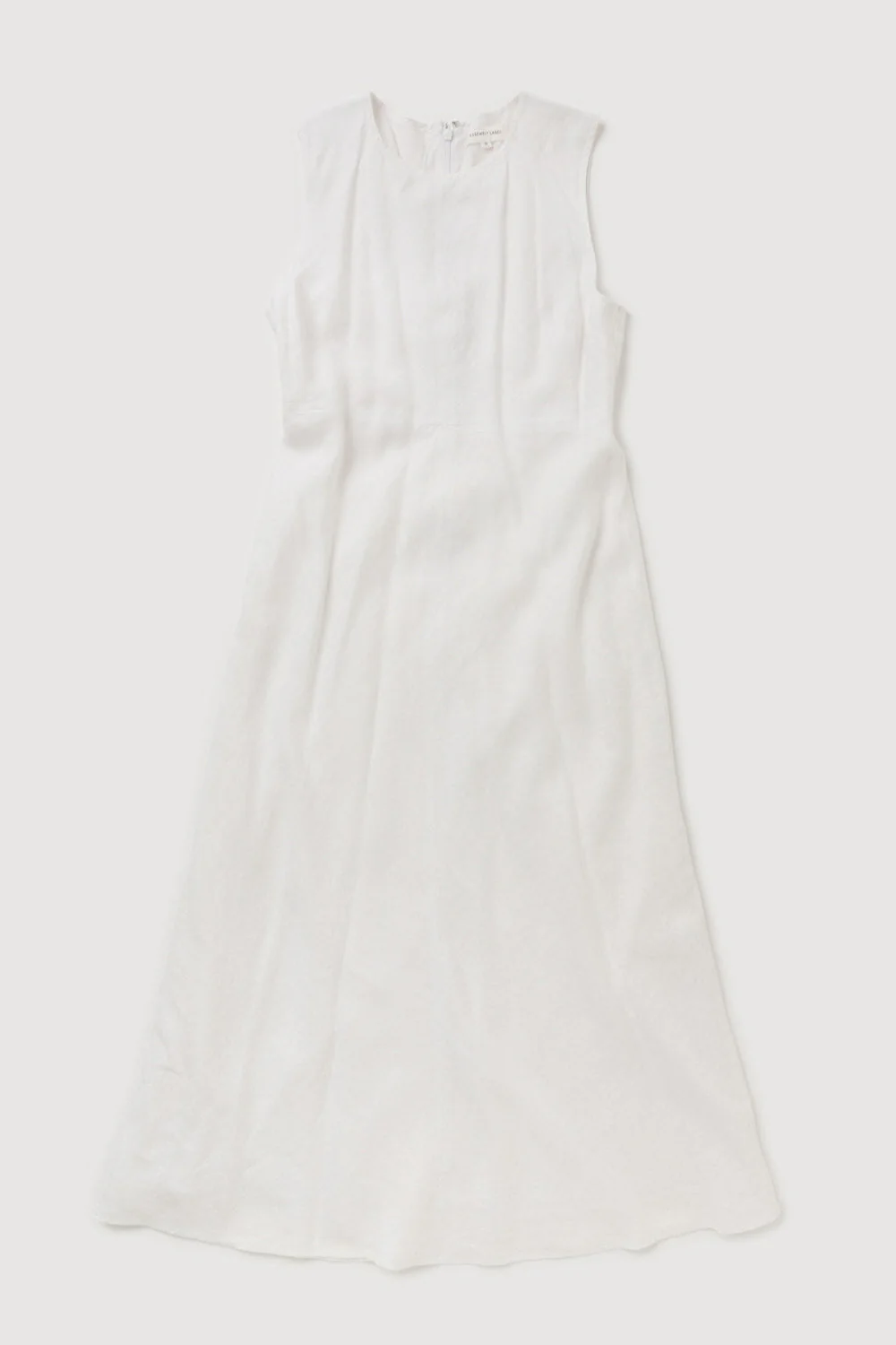 Re-Worn Womens Linen Textured Dress