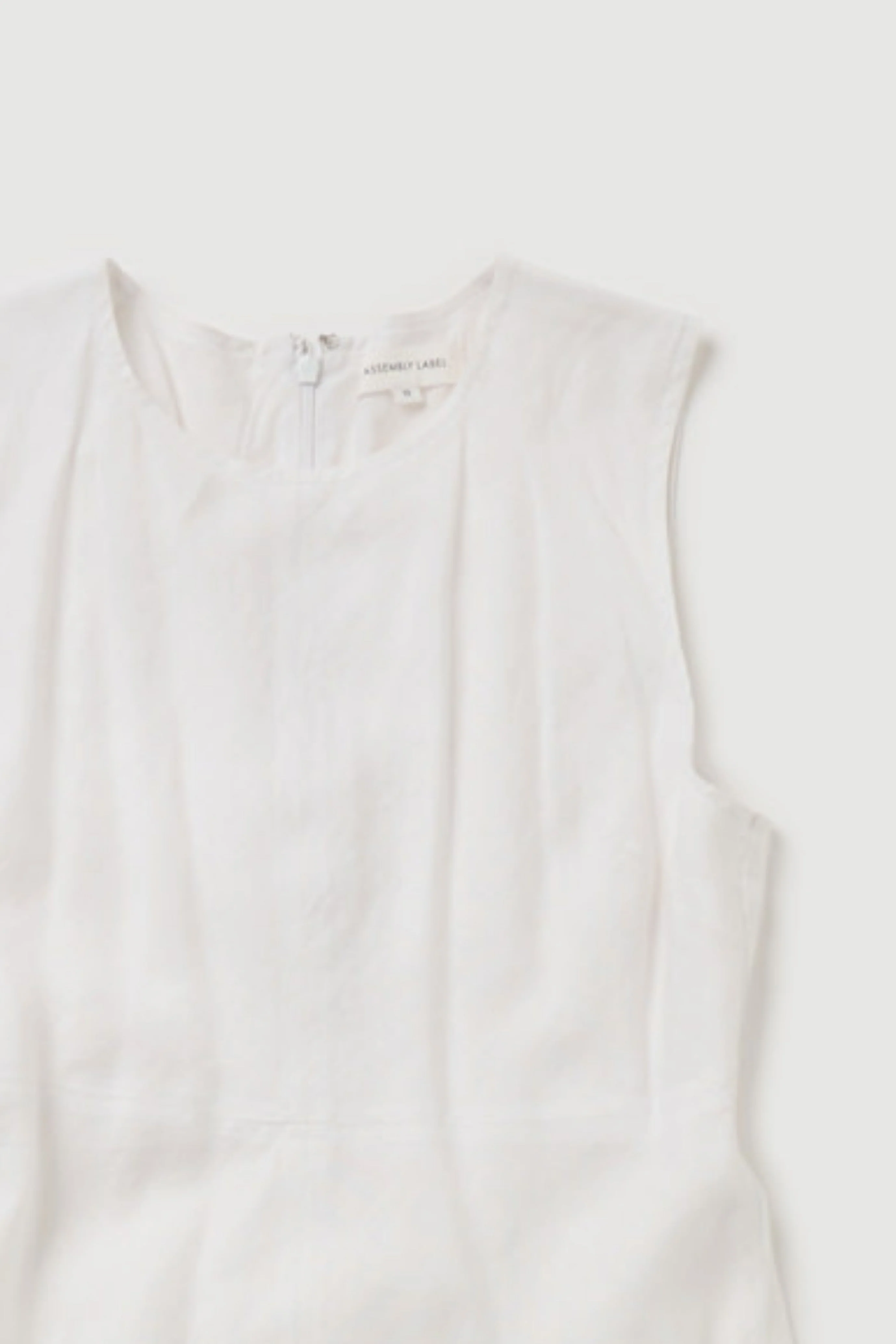 Re-Worn Womens Linen Textured Dress - Image 2