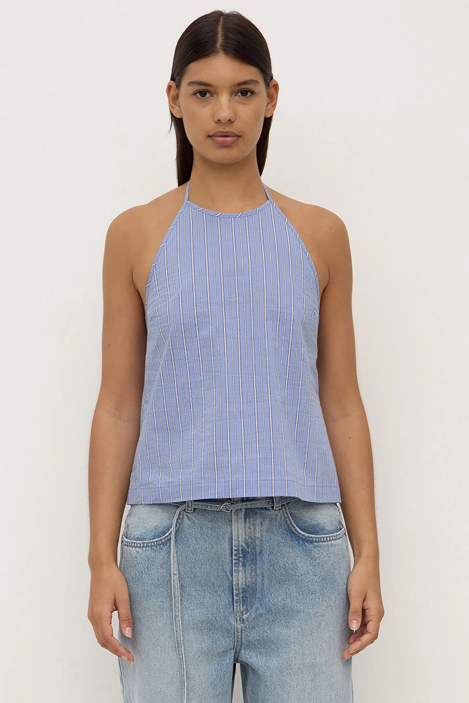 Erina Stripe Halter Top