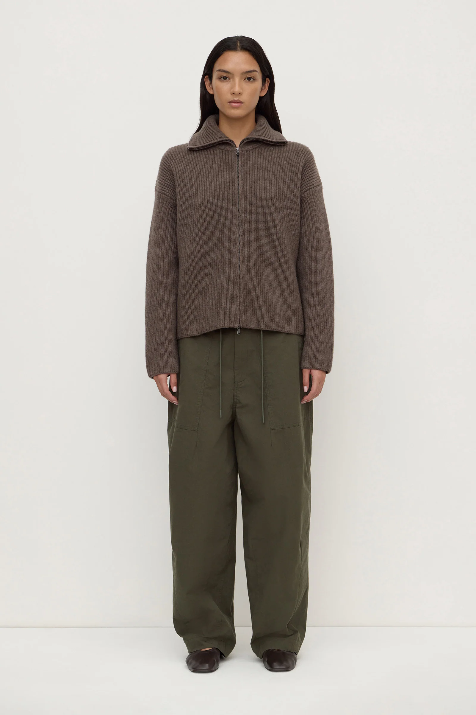 Esther Zip Through Sweater - Image 3