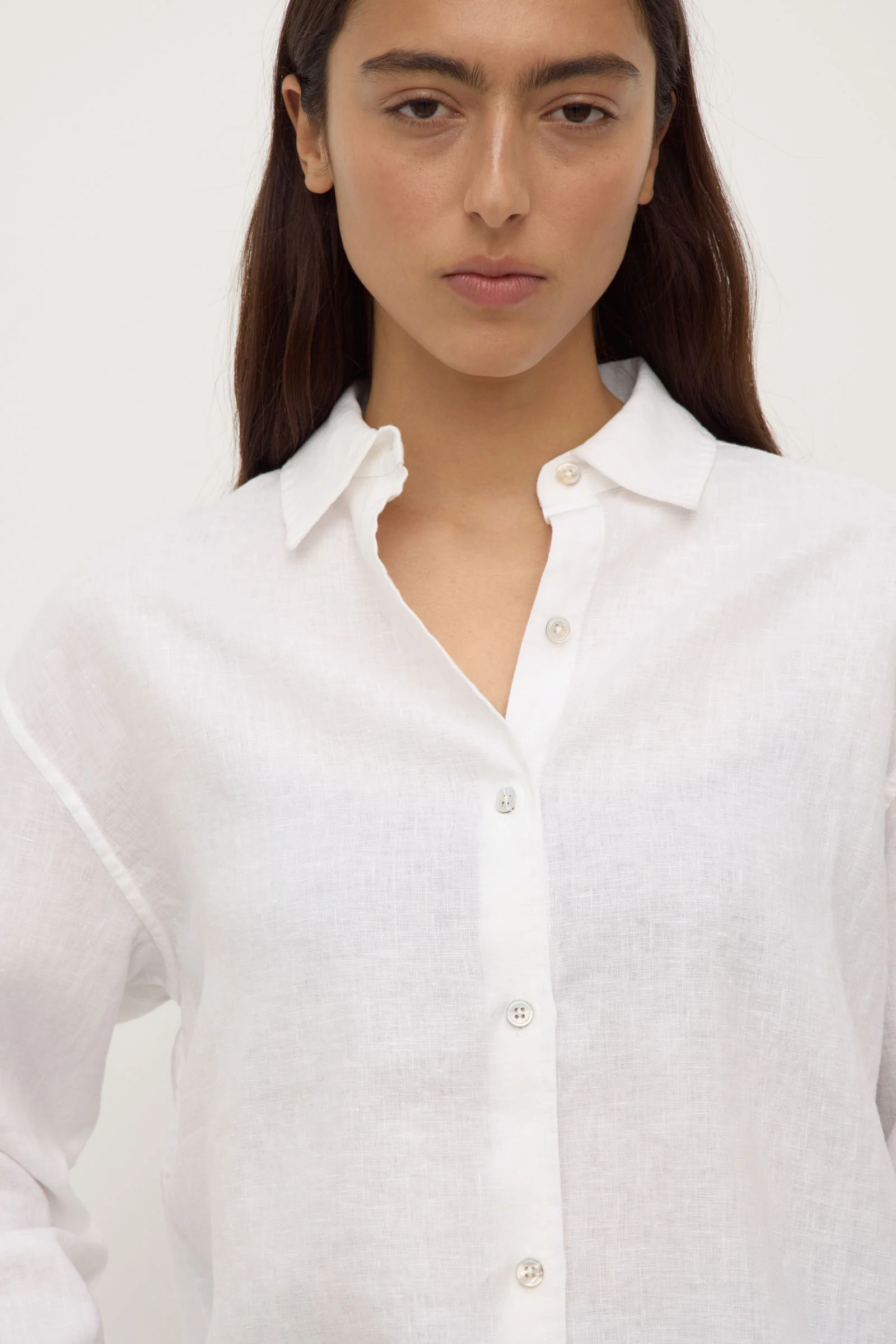 Womens Everyday Linen Shirt - Image 2