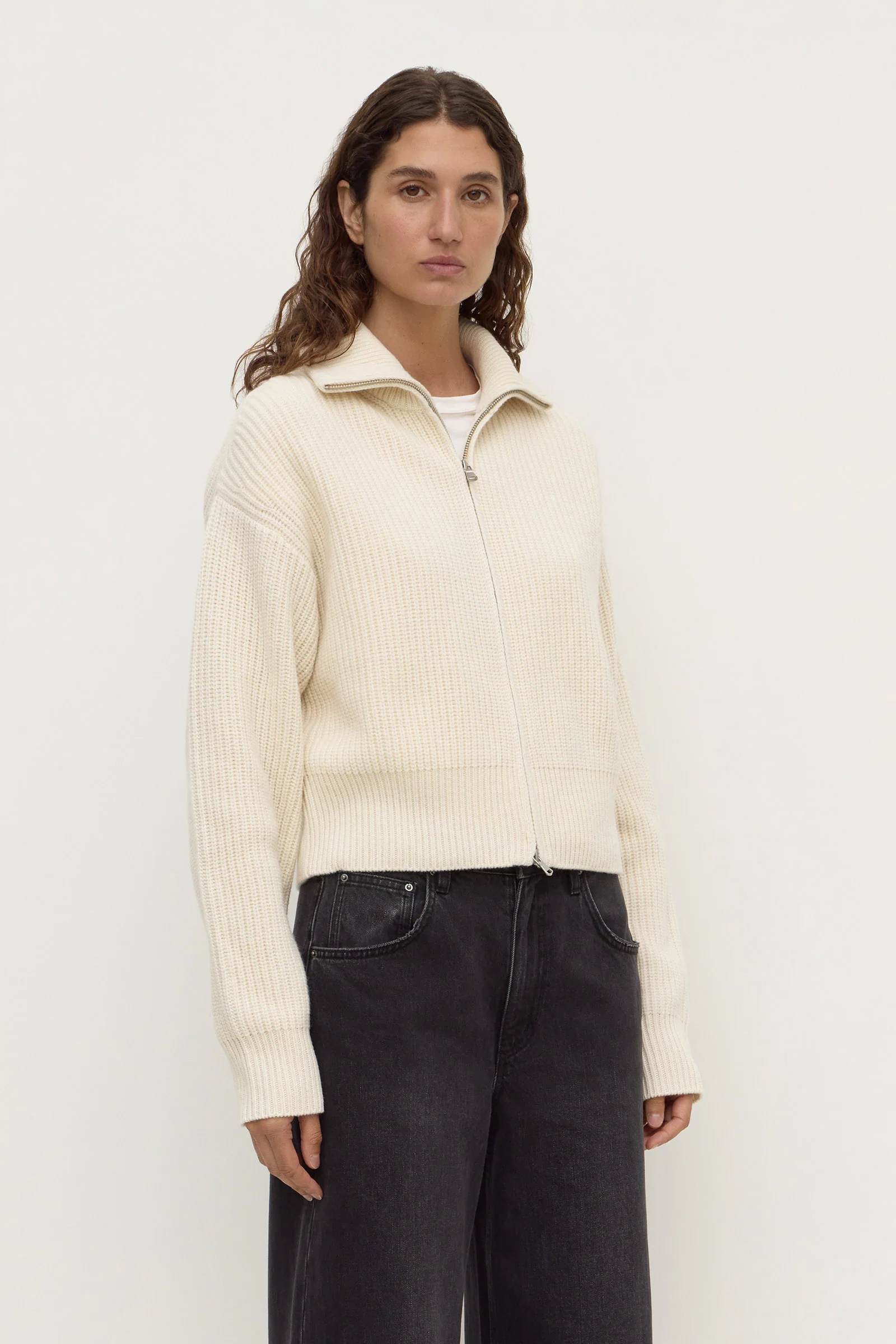 Kaia Wool Zip Sweater - Image 5