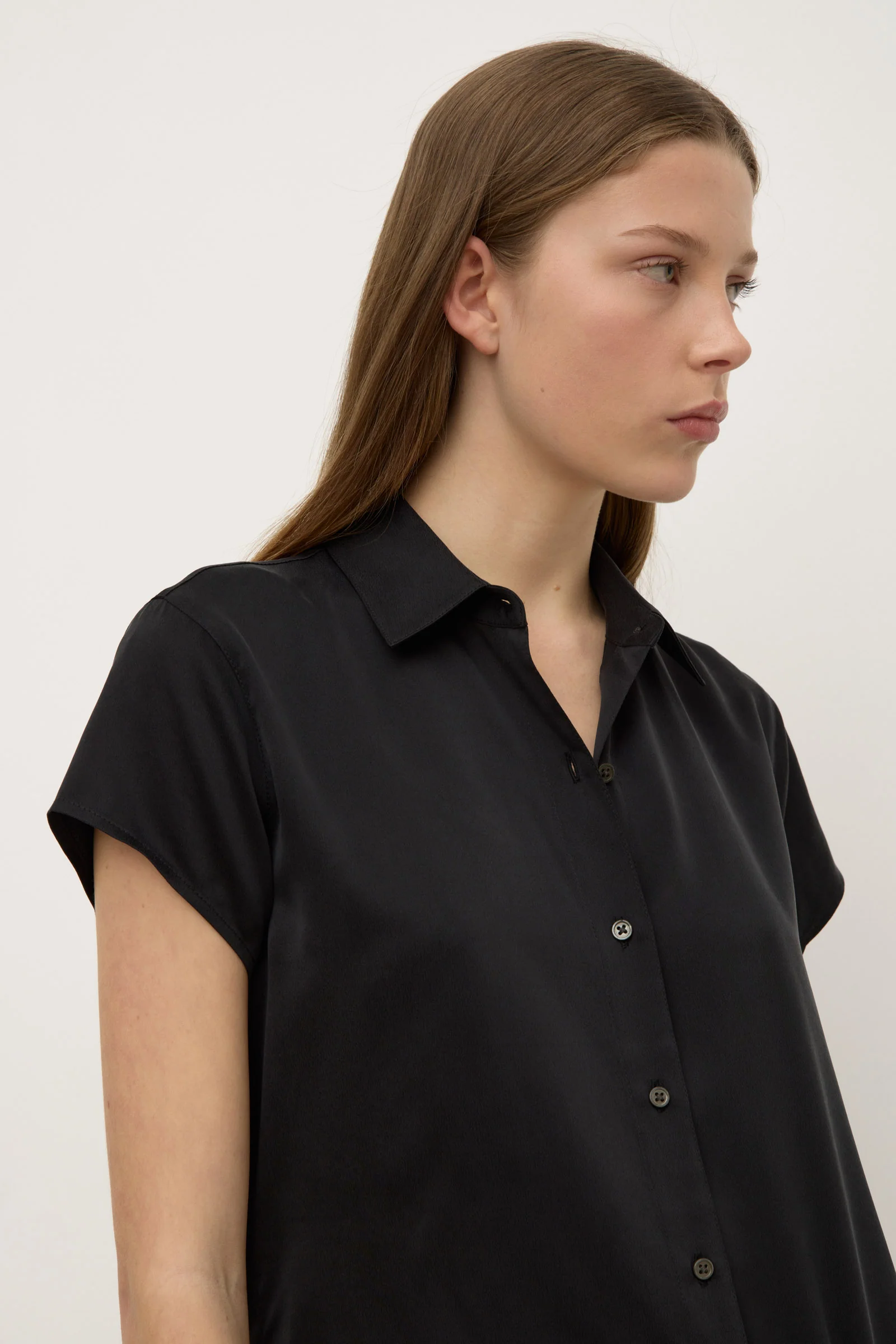 Karri Silk Short Sleeve Shirt - Image 2
