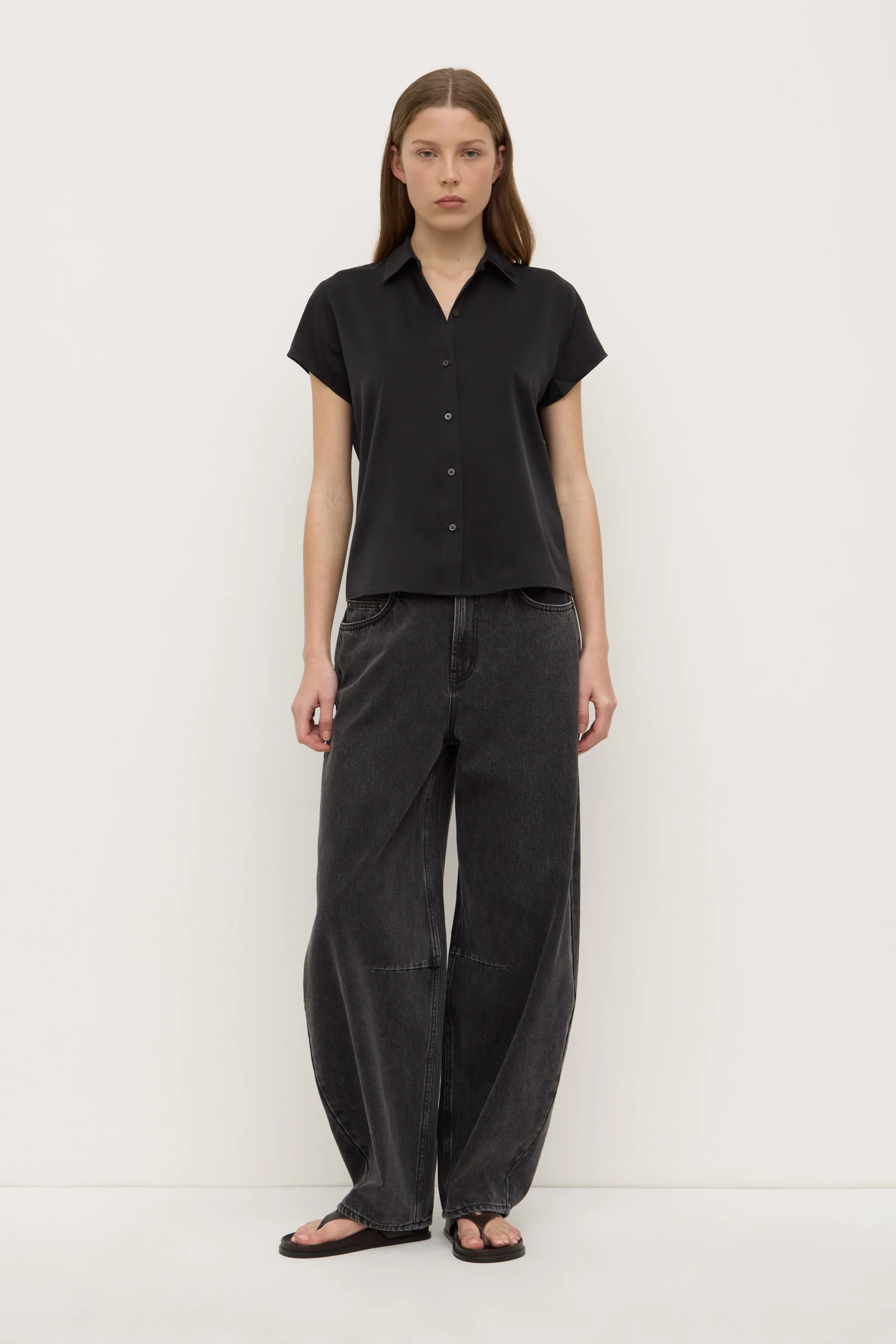 Karri Silk Short Sleeve Shirt - Image 3