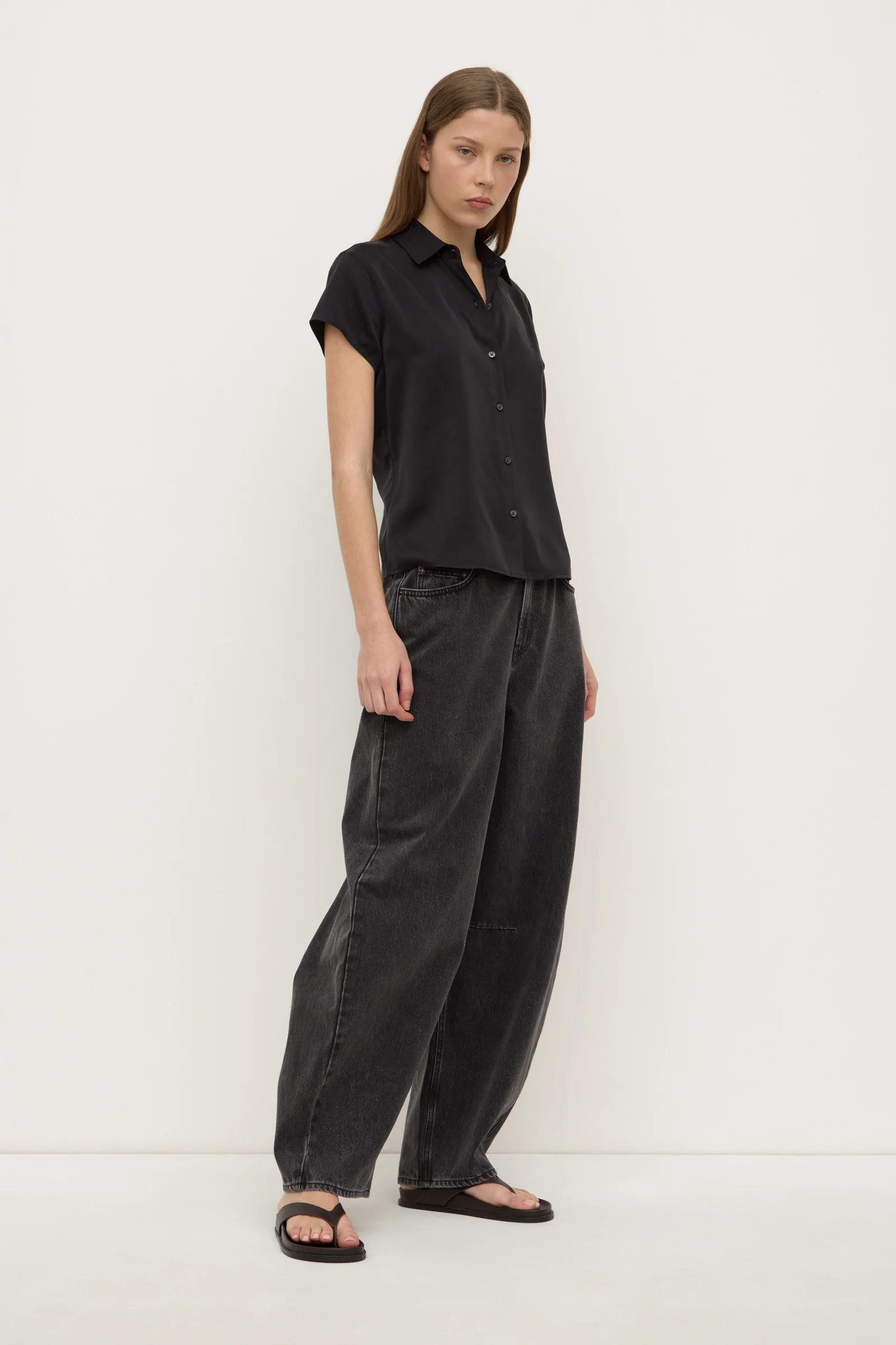 Karri Silk Short Sleeve Shirt - Image 4