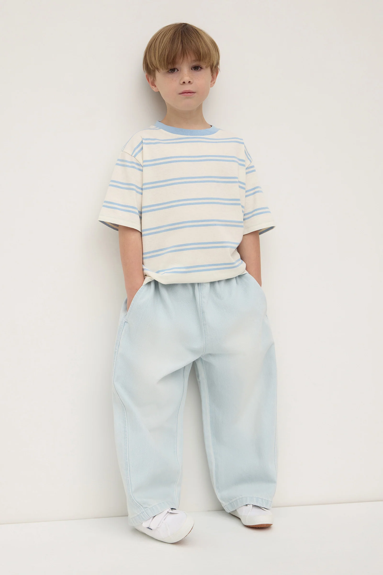 Kids Ren Denim Barrel Pant