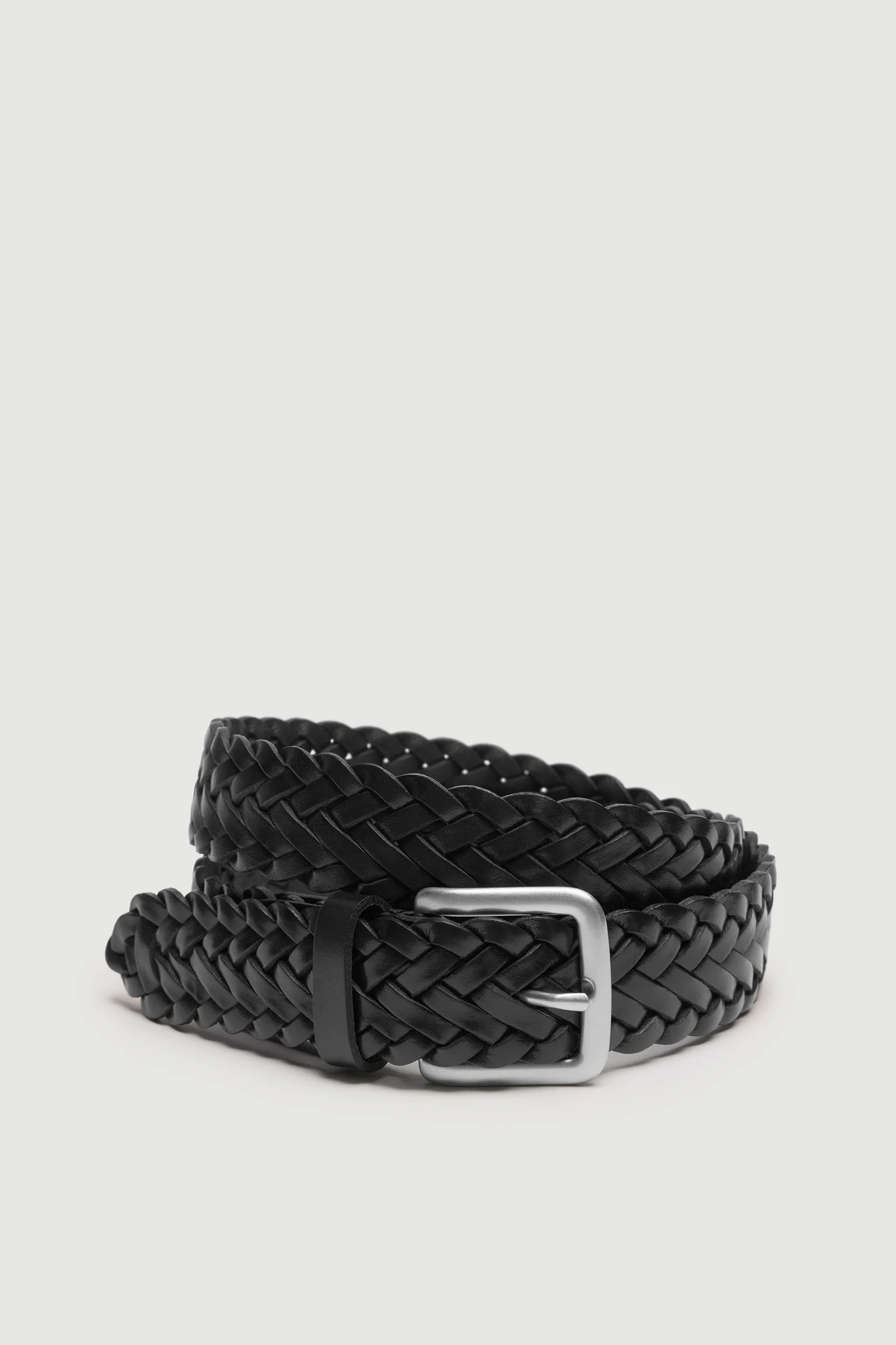 Leather Braided Belt