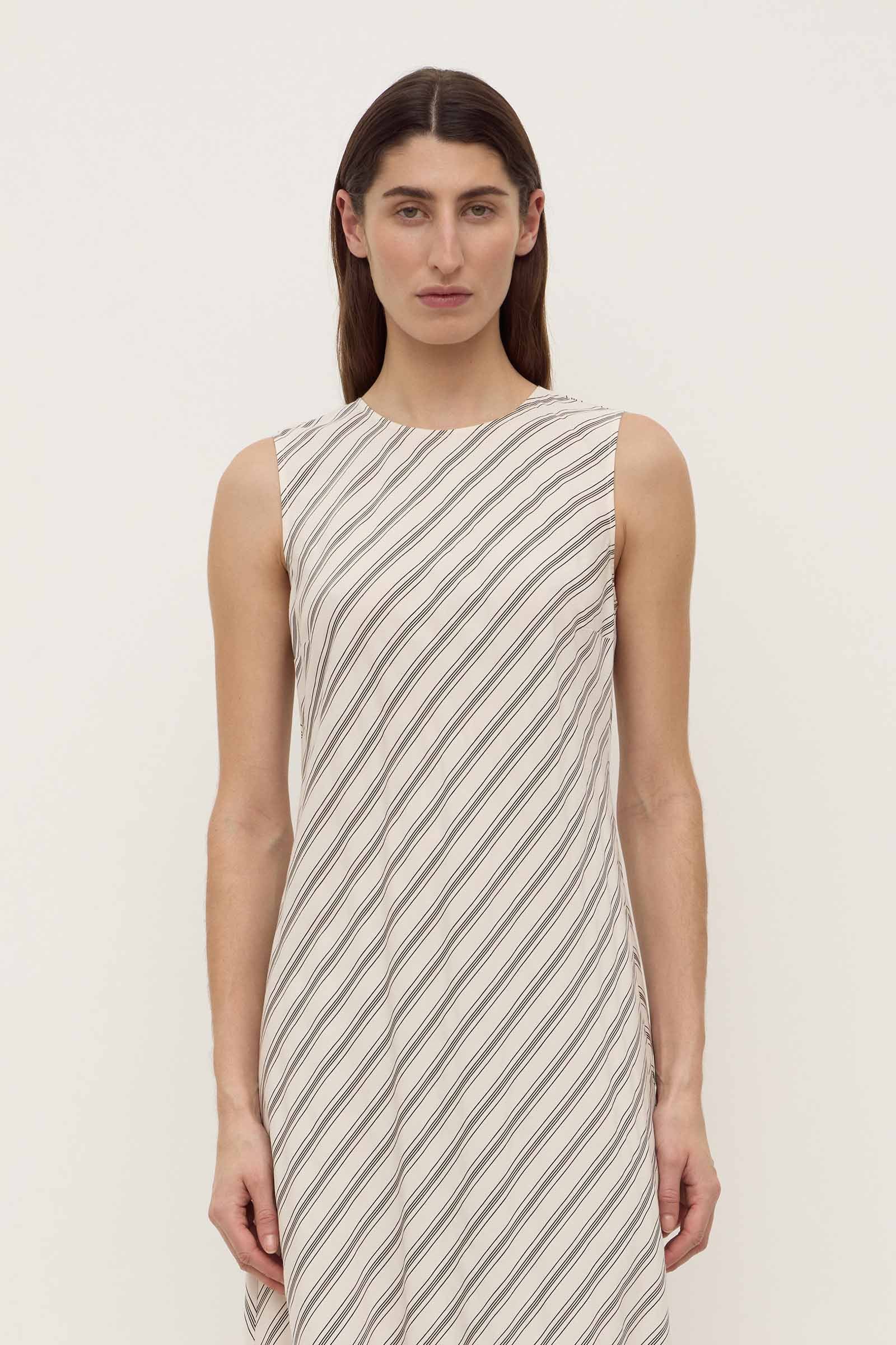 Lenny Stripe Midi Dress - Image 5