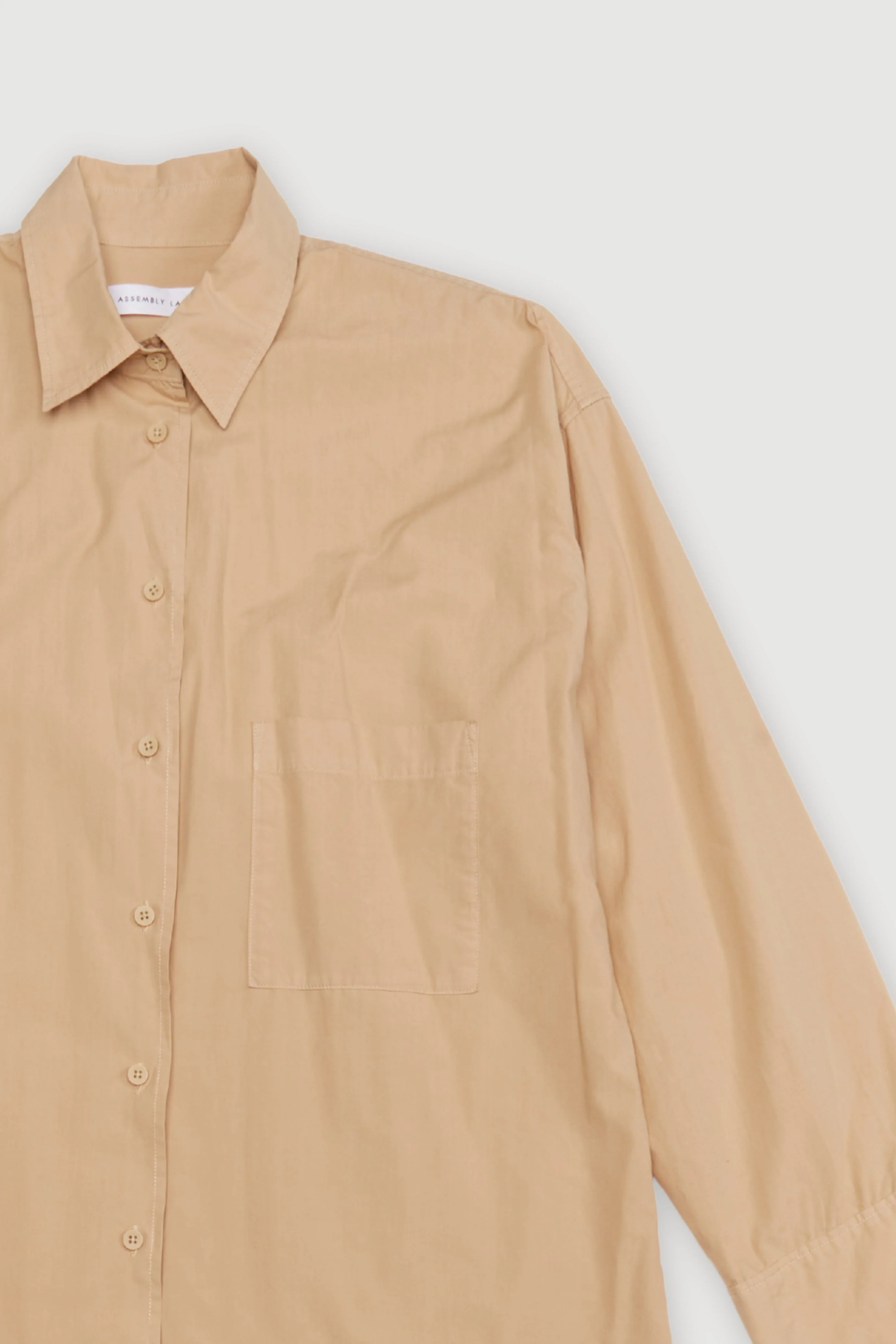 Re-Worn Womens Cotton Long Sleeve Shirt - Image 2