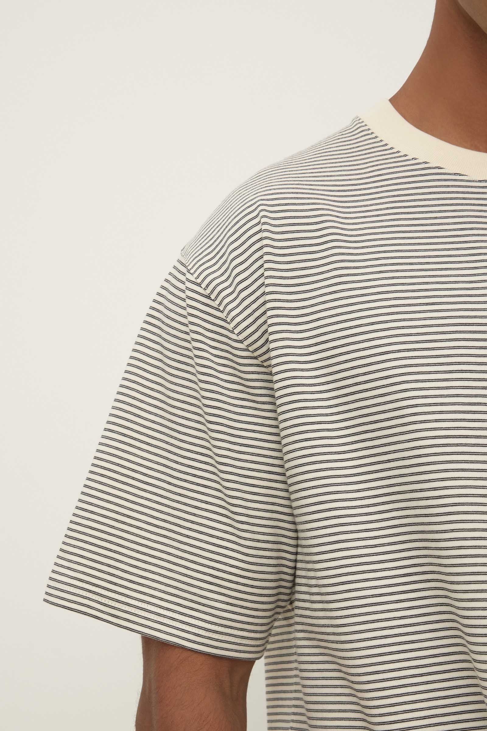 Malone Stripe Tee - Image 2