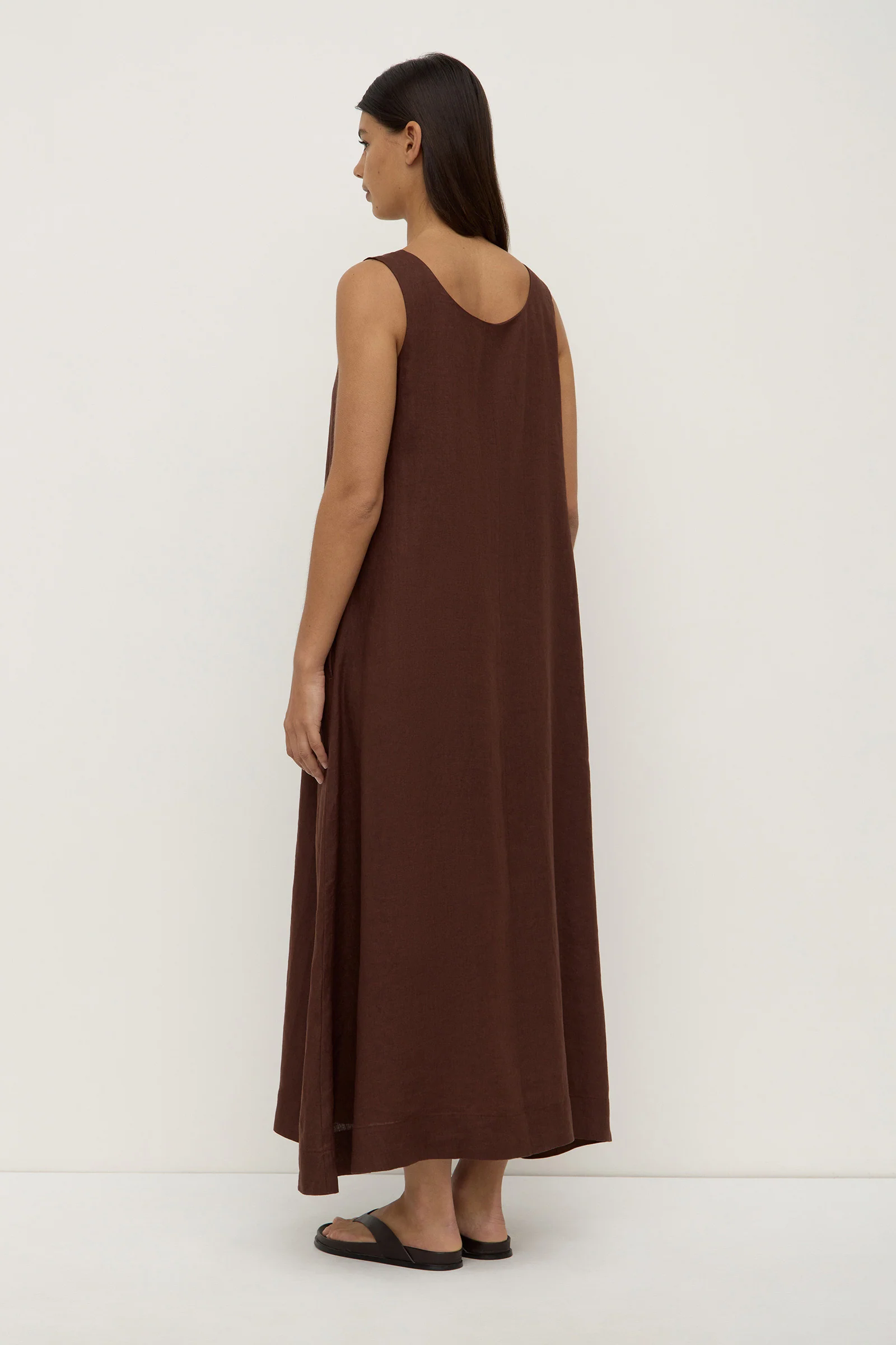 Maree Linen Maxi Dress - Image 4
