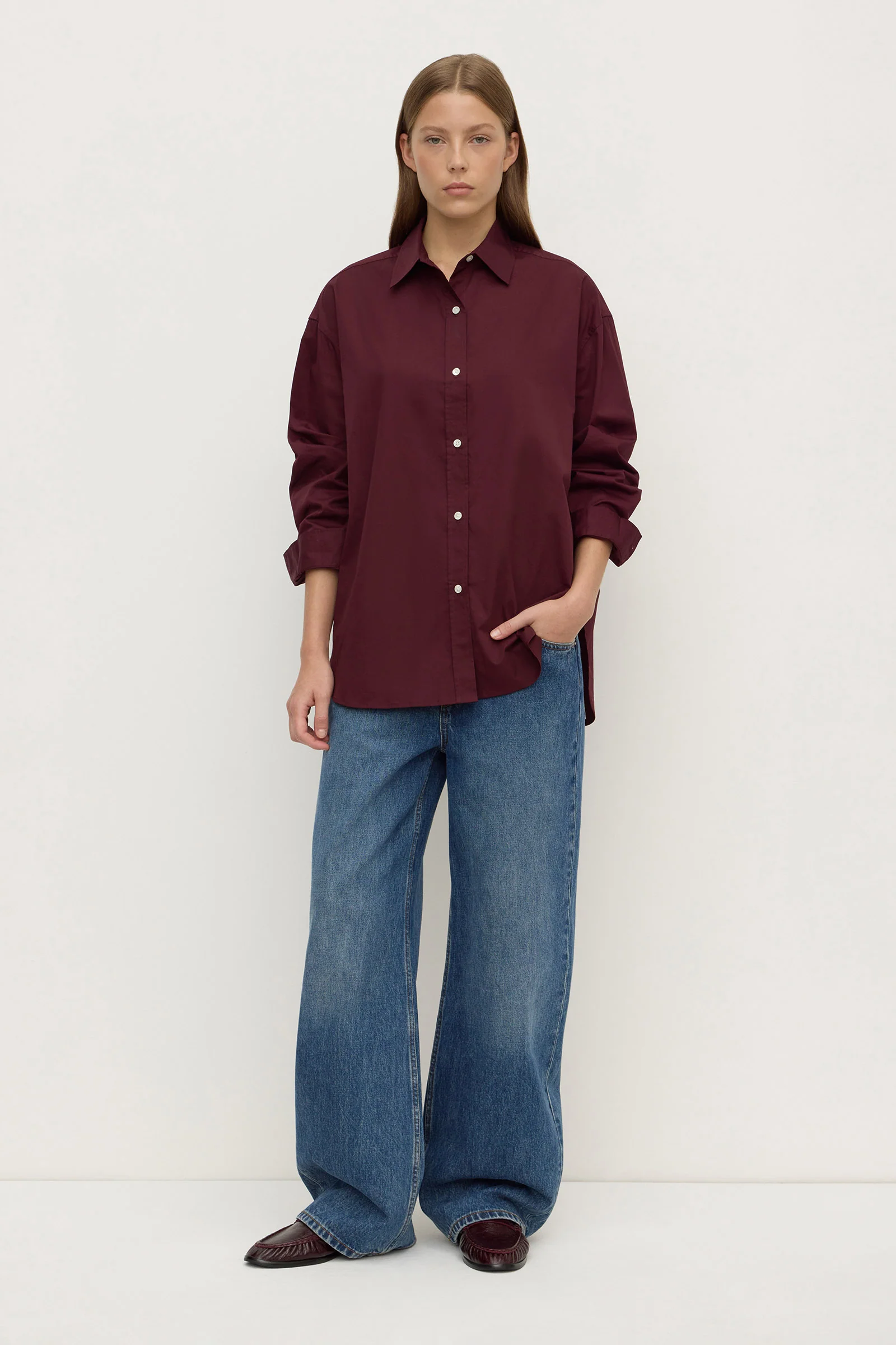 Marigold Poplin Shirt - Image 3