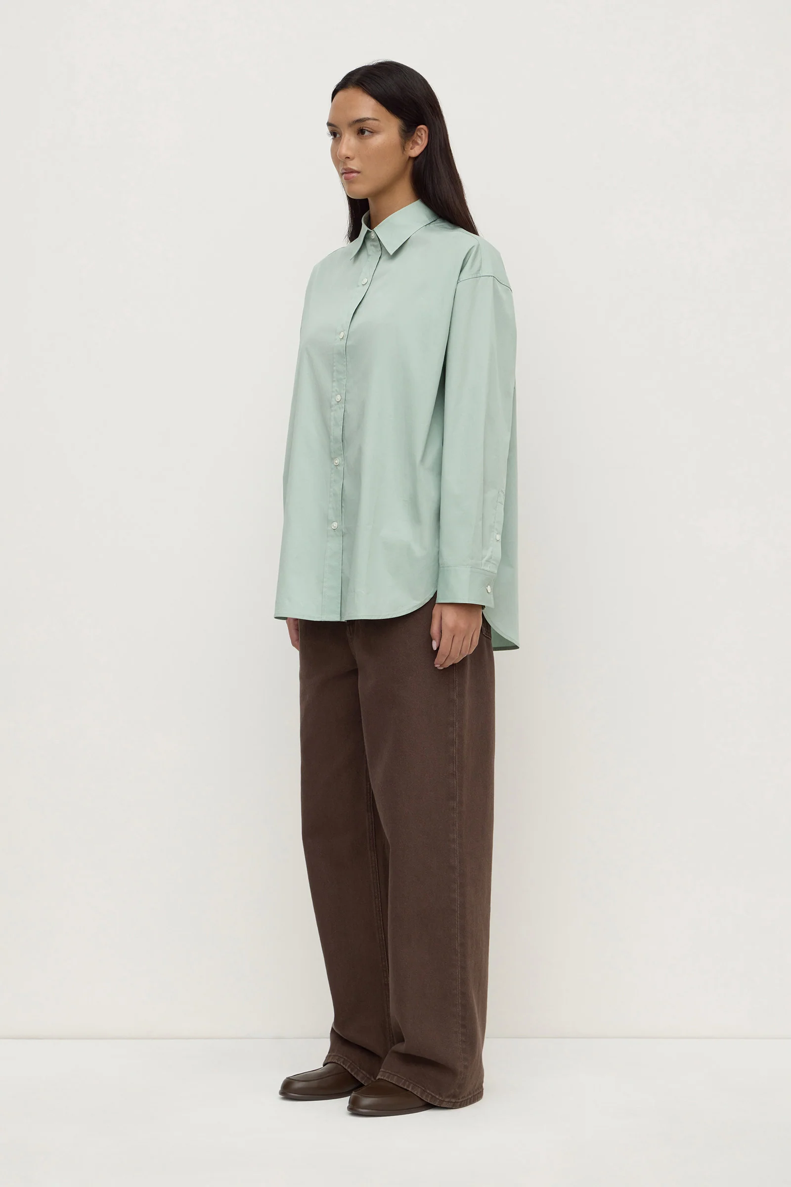 Marigold Poplin Shirt - Image 3