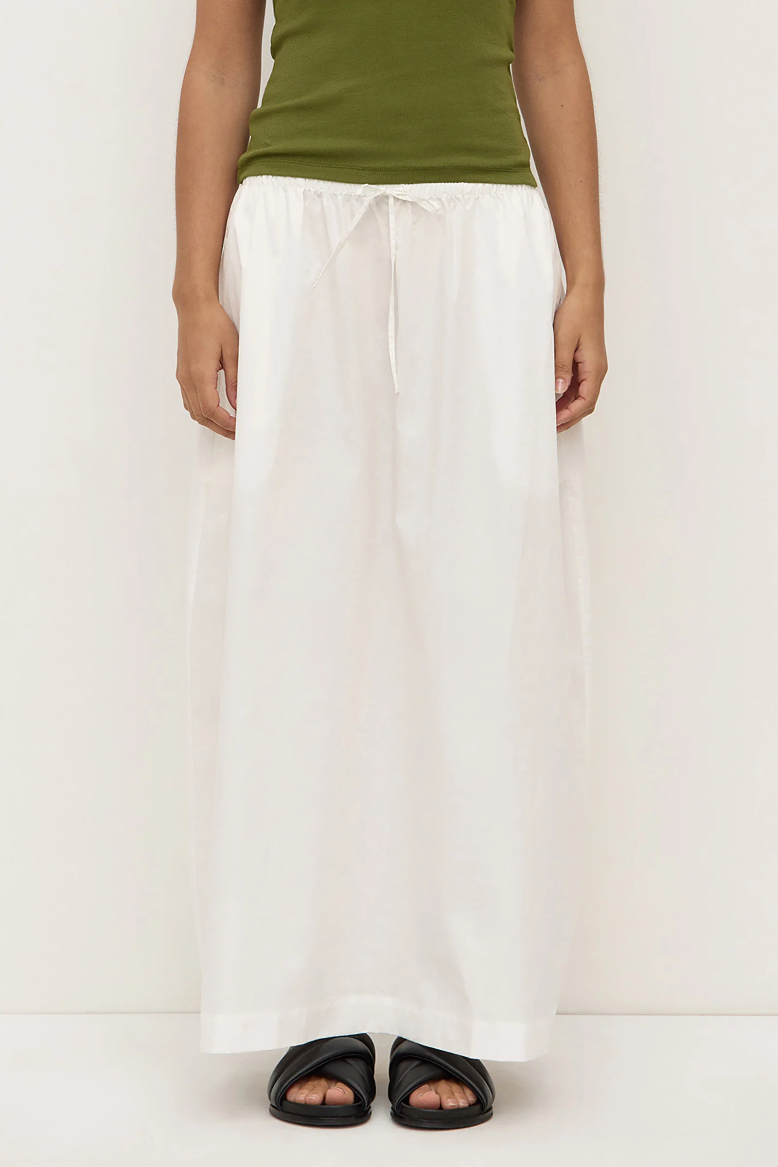 Maya Poplin Maxi Skirt - Image 2