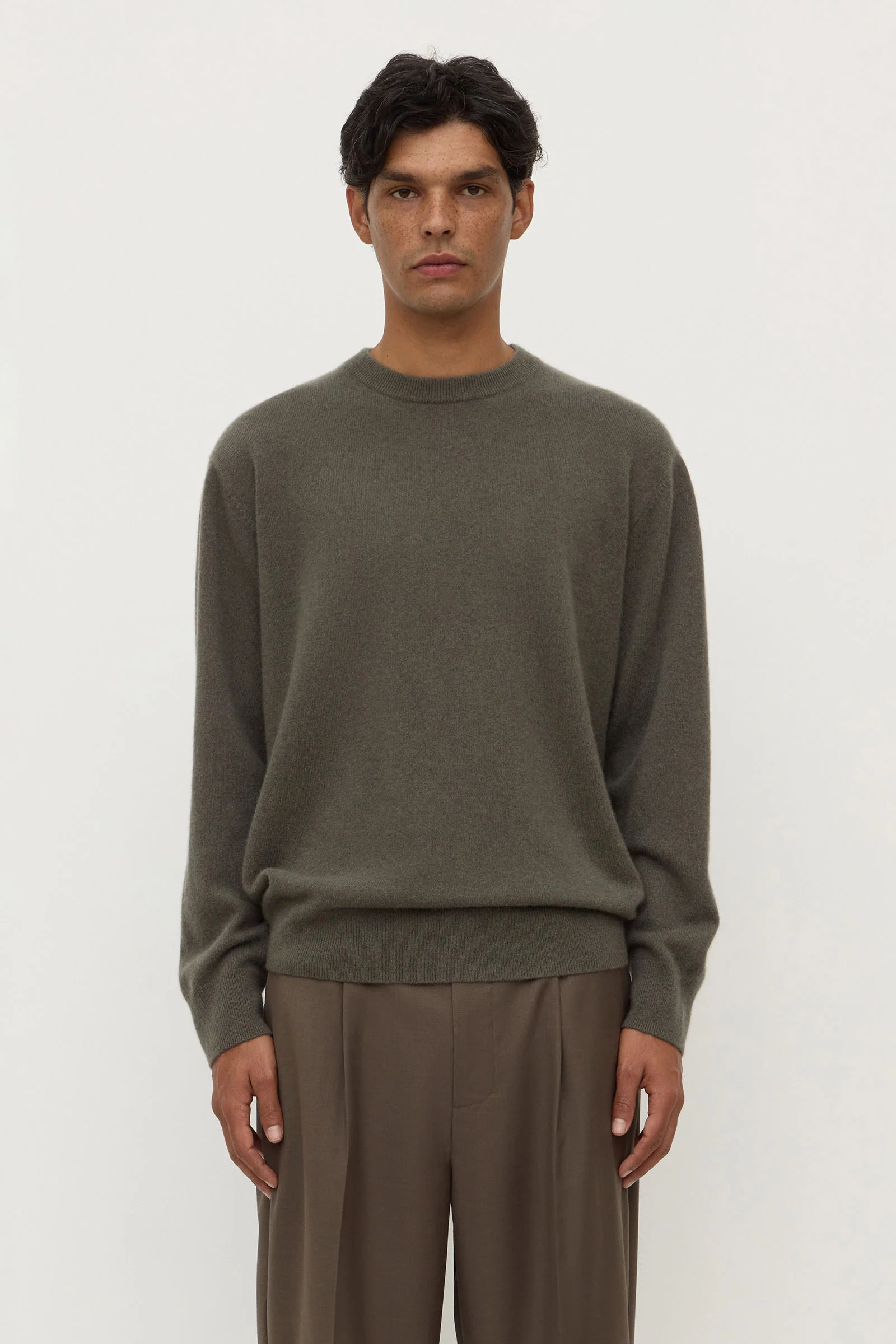 Cashmere Crew Neck Knit
