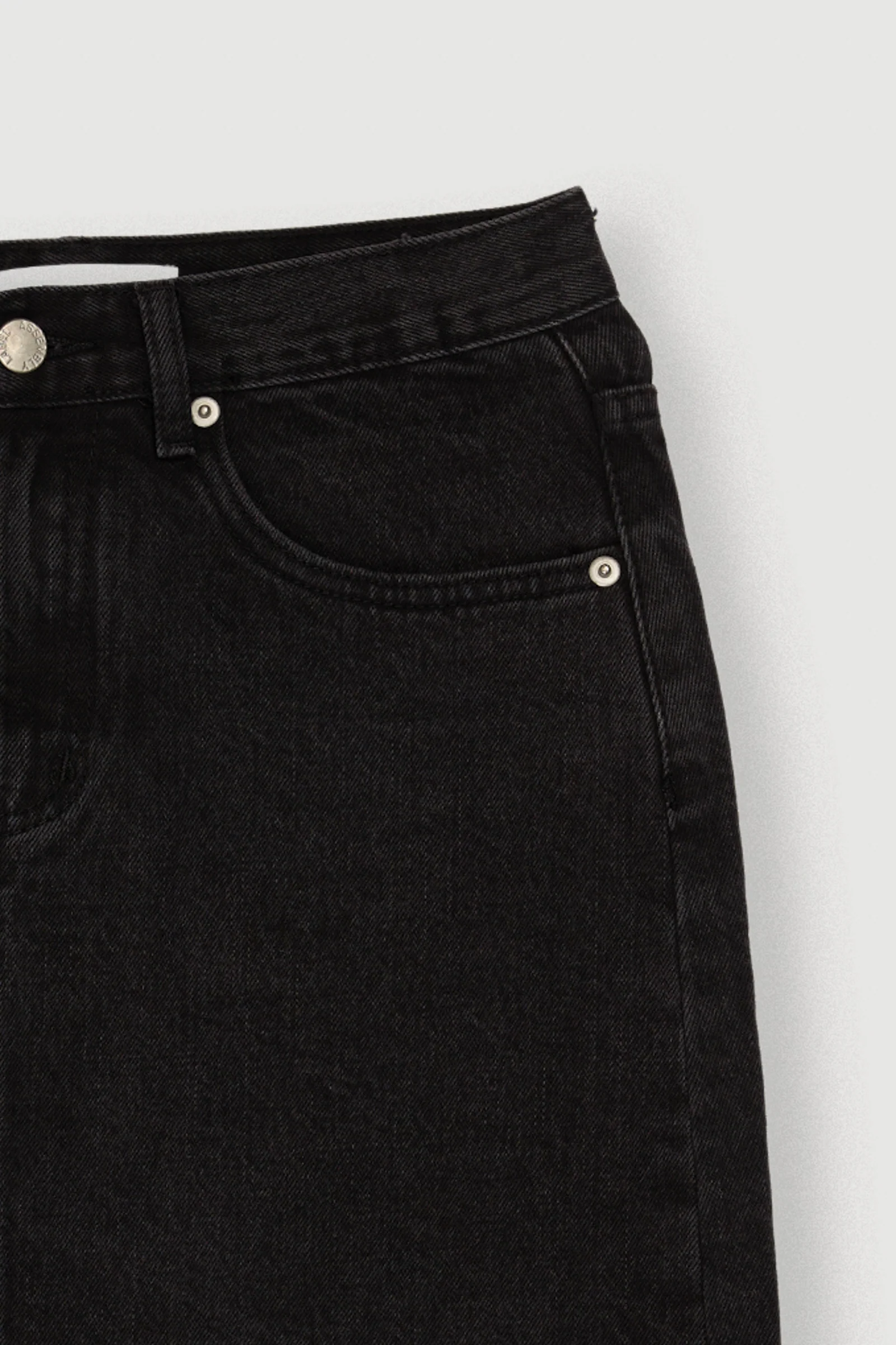 Re-Worn Womens Denim Mini Skirt - Image 2