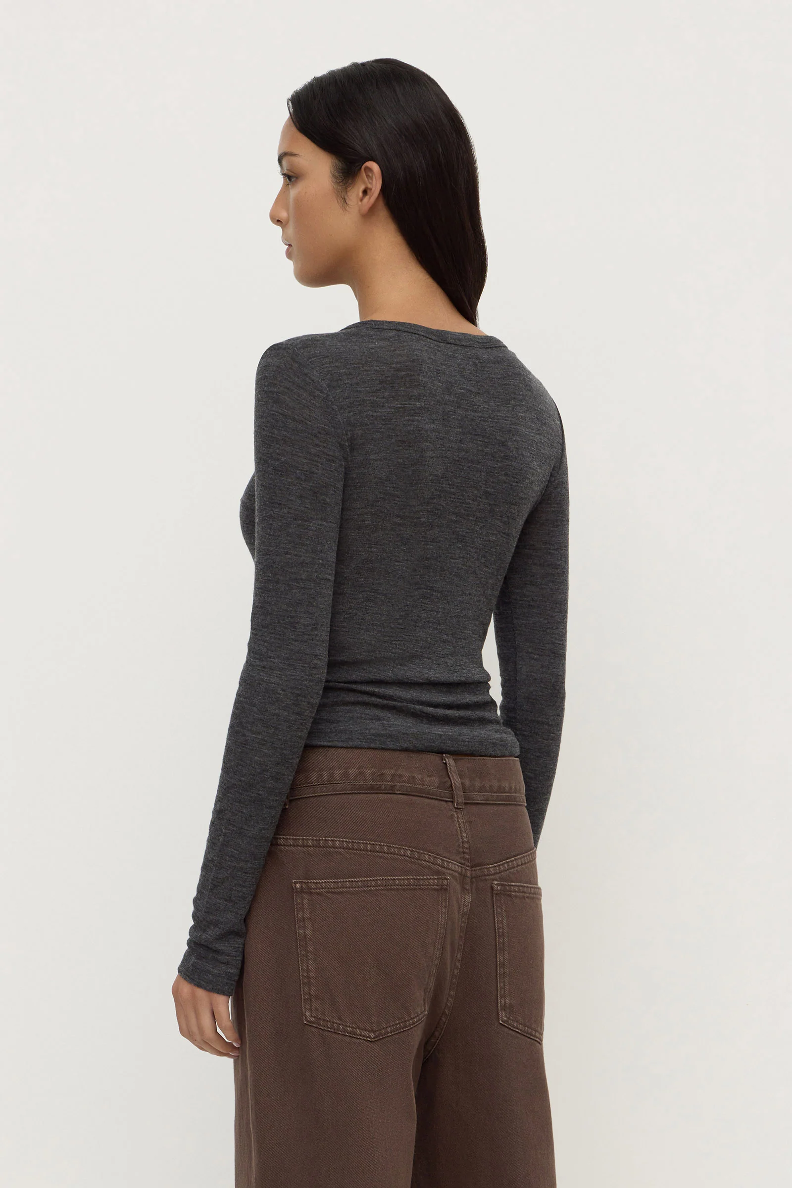 Nora Merino Wool Henley - Image 6