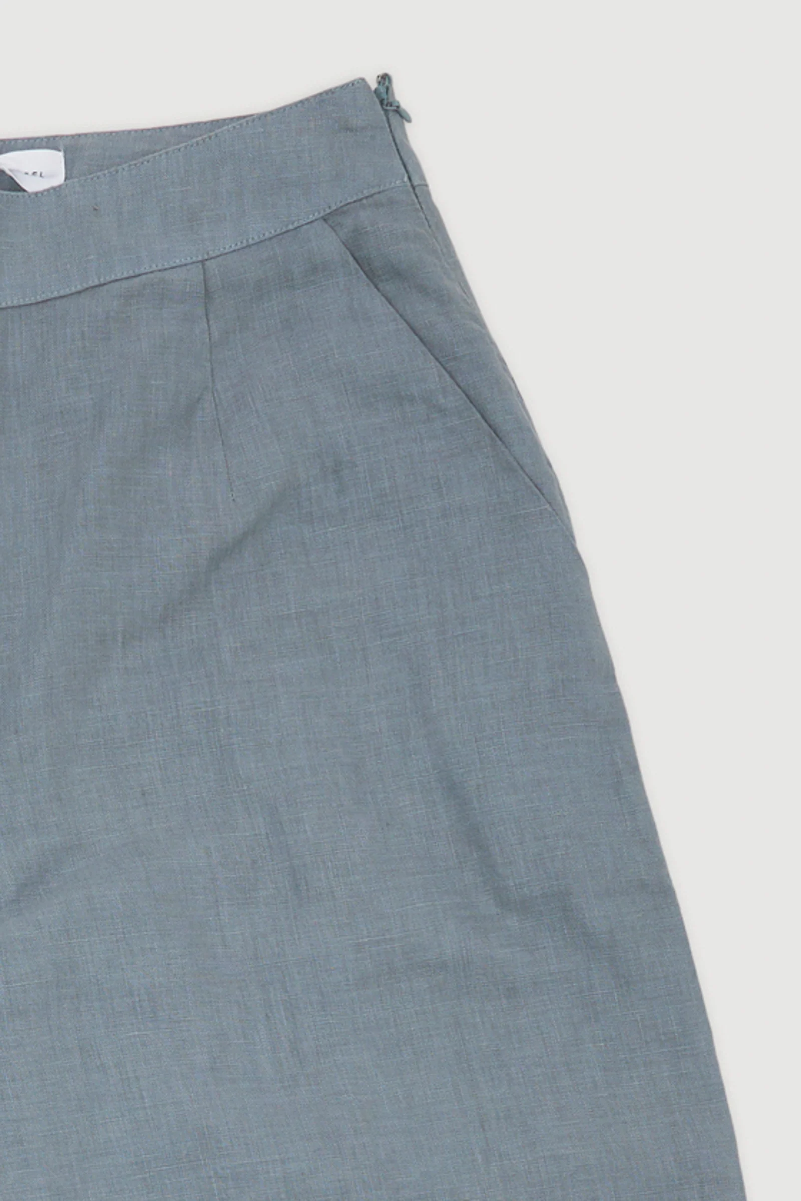Re-Worn Womens Linen Pant - Image 2
