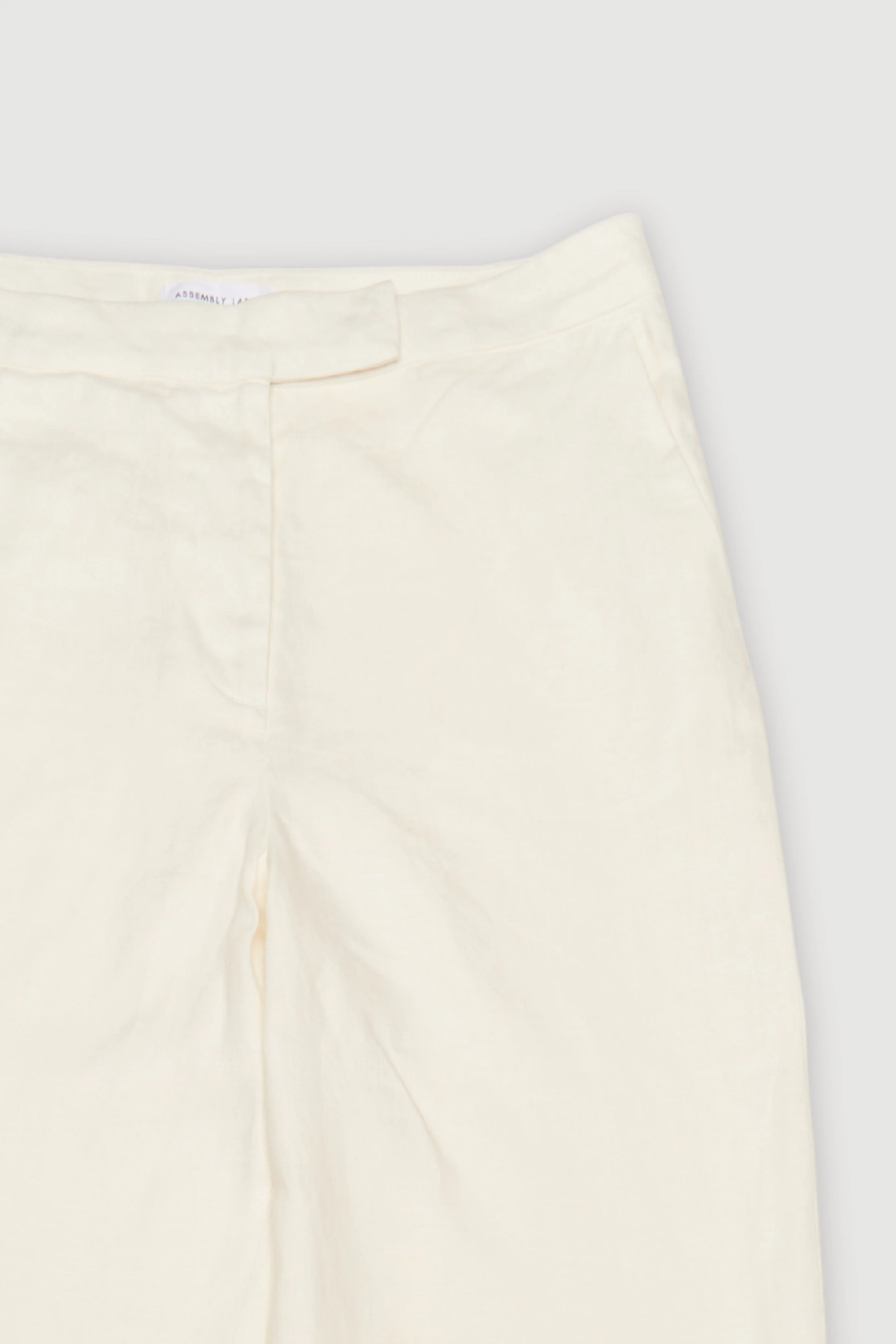 Re-Worn Womens Linen Pant - Image 2