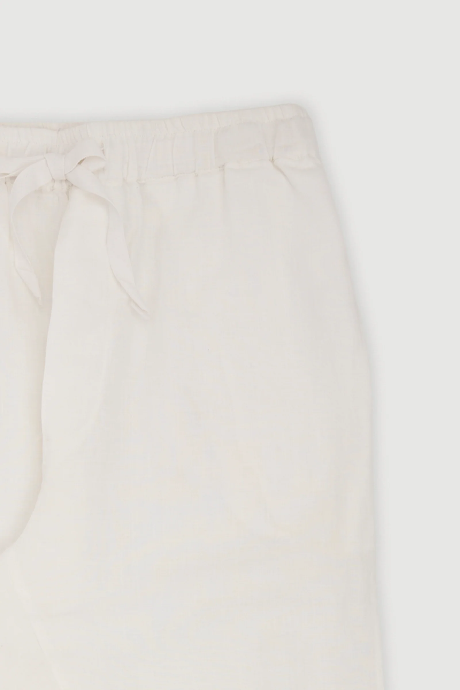 Re-Worn Womens Linen Pant - Image 2