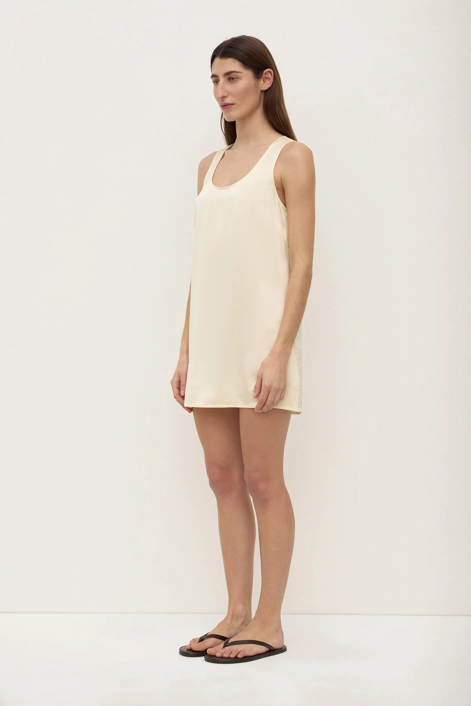 Pippa Silk Mini Dress - Image 3