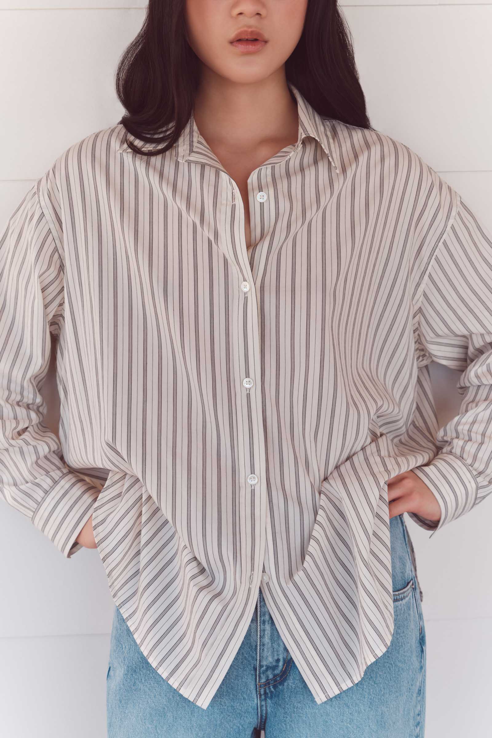 Ria Stripe Shirt - Image 3