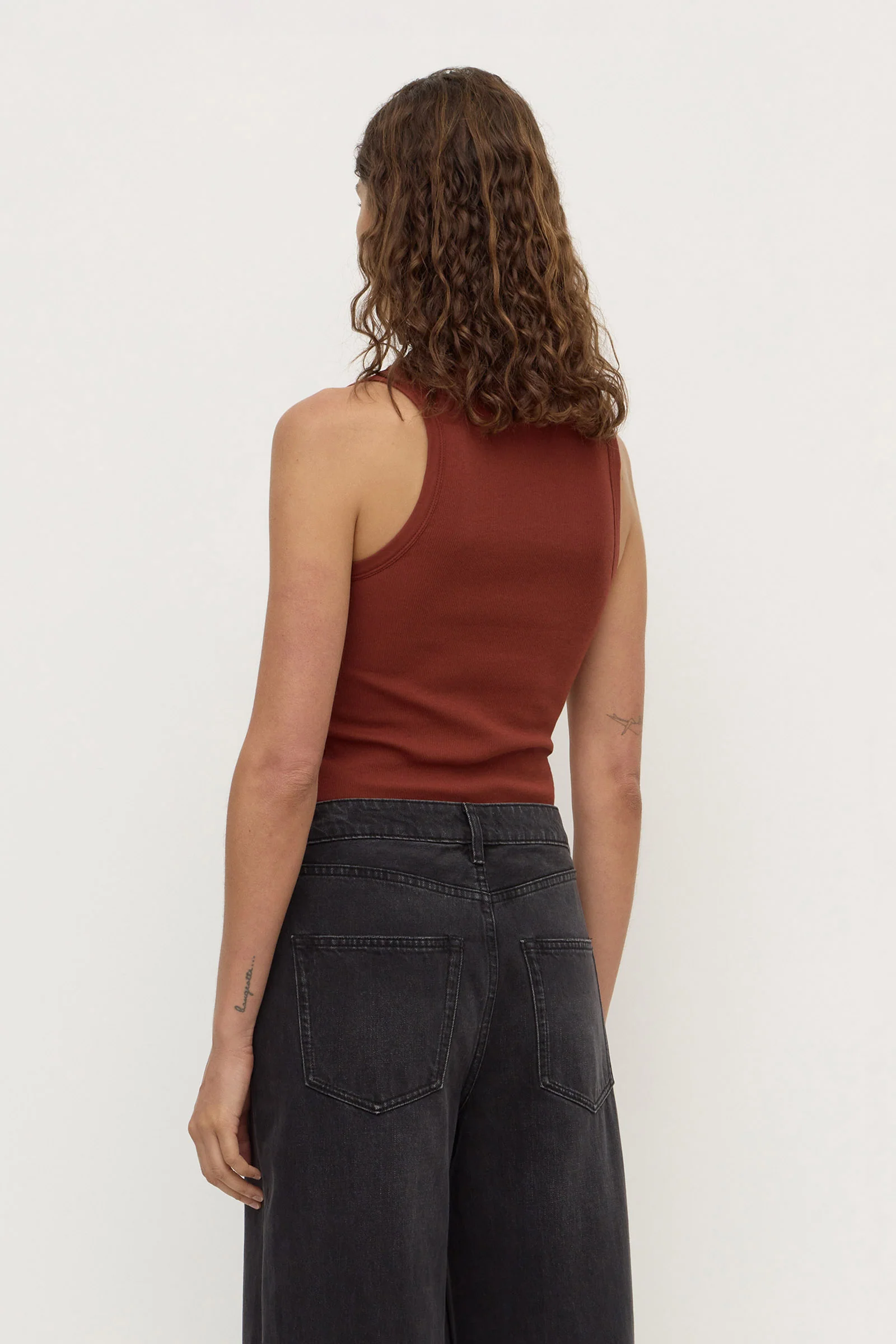 Robyn Scoop Neck Rib Tank - Image 6