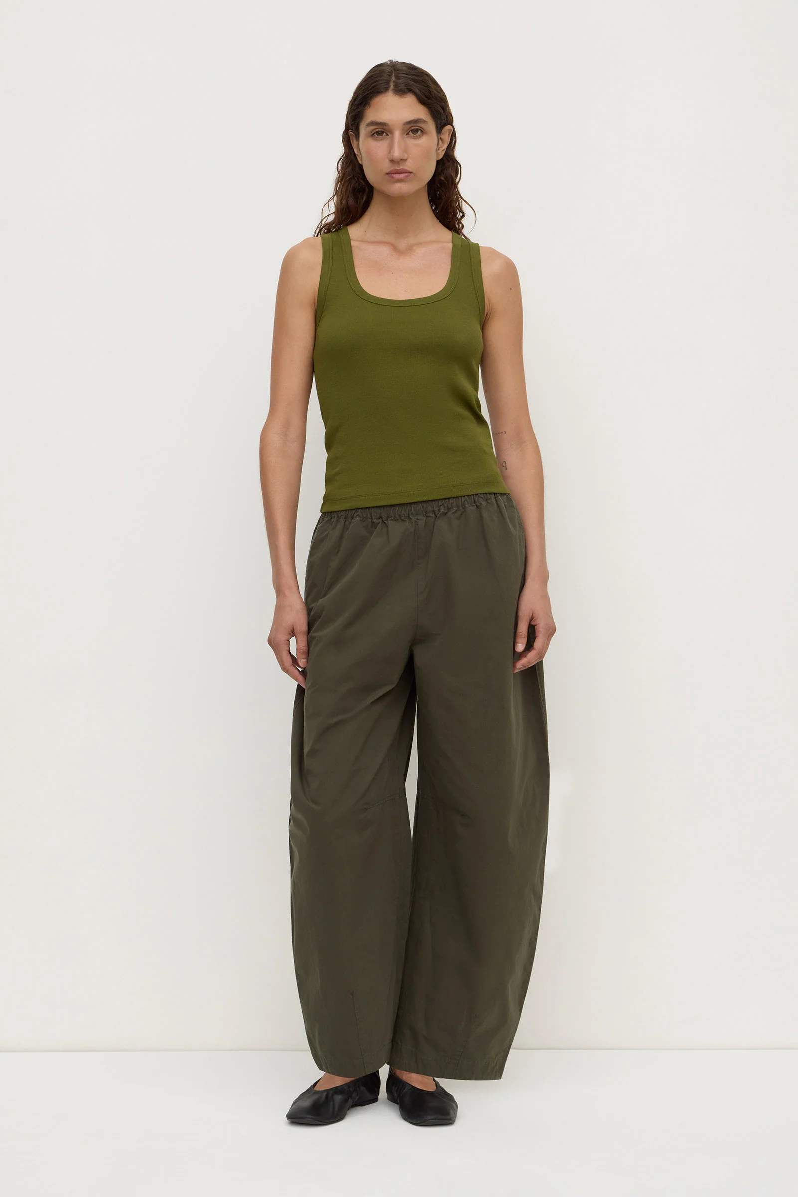 Robyn Scoop Neck Rib Tank - Image 3