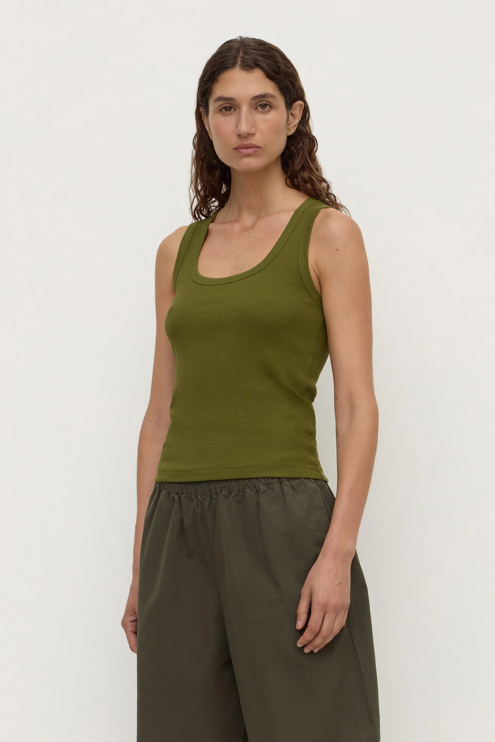 Robyn Scoop Neck Rib Tank - Image 5