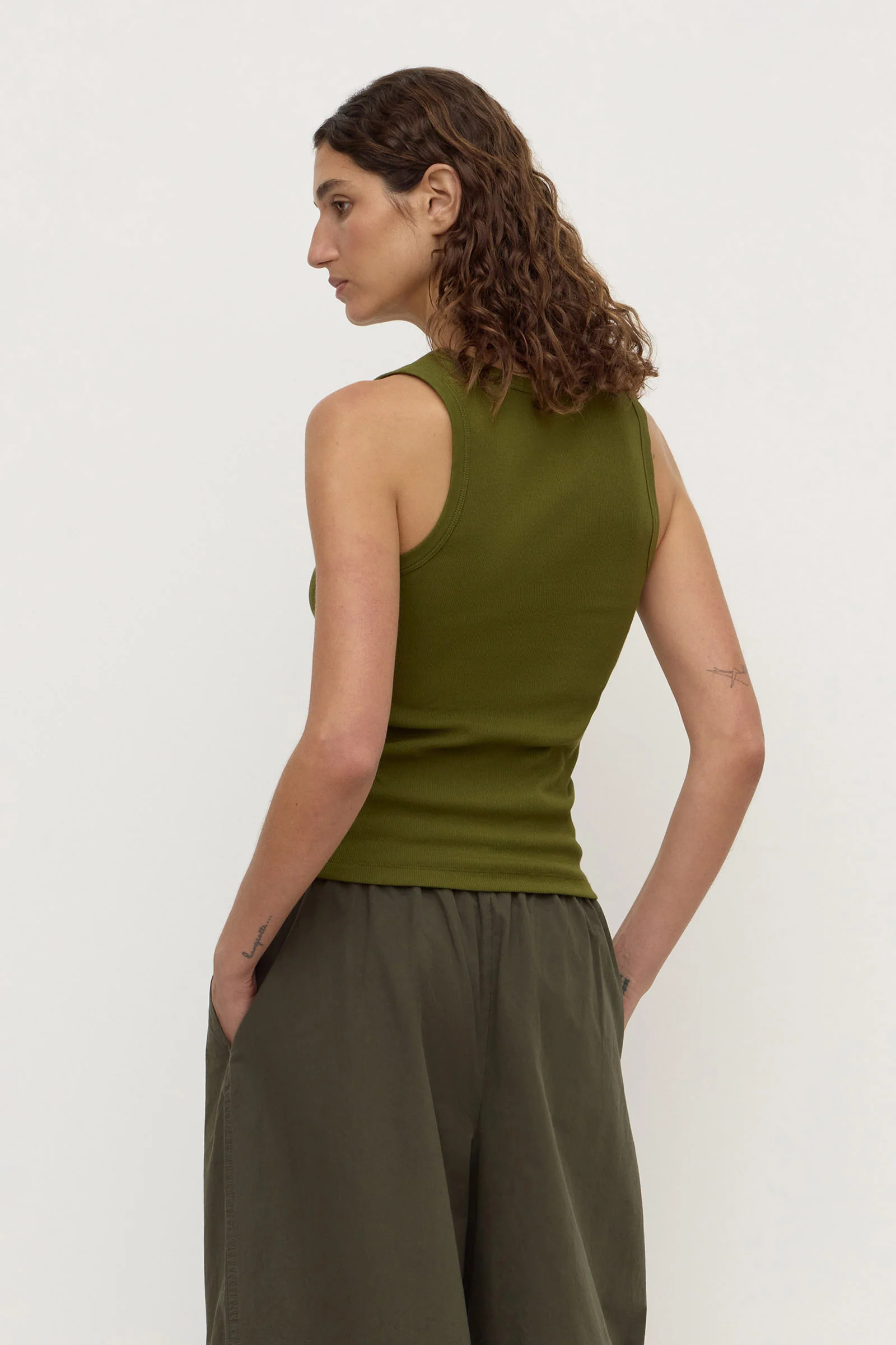 Robyn Scoop Neck Rib Tank - Image 6
