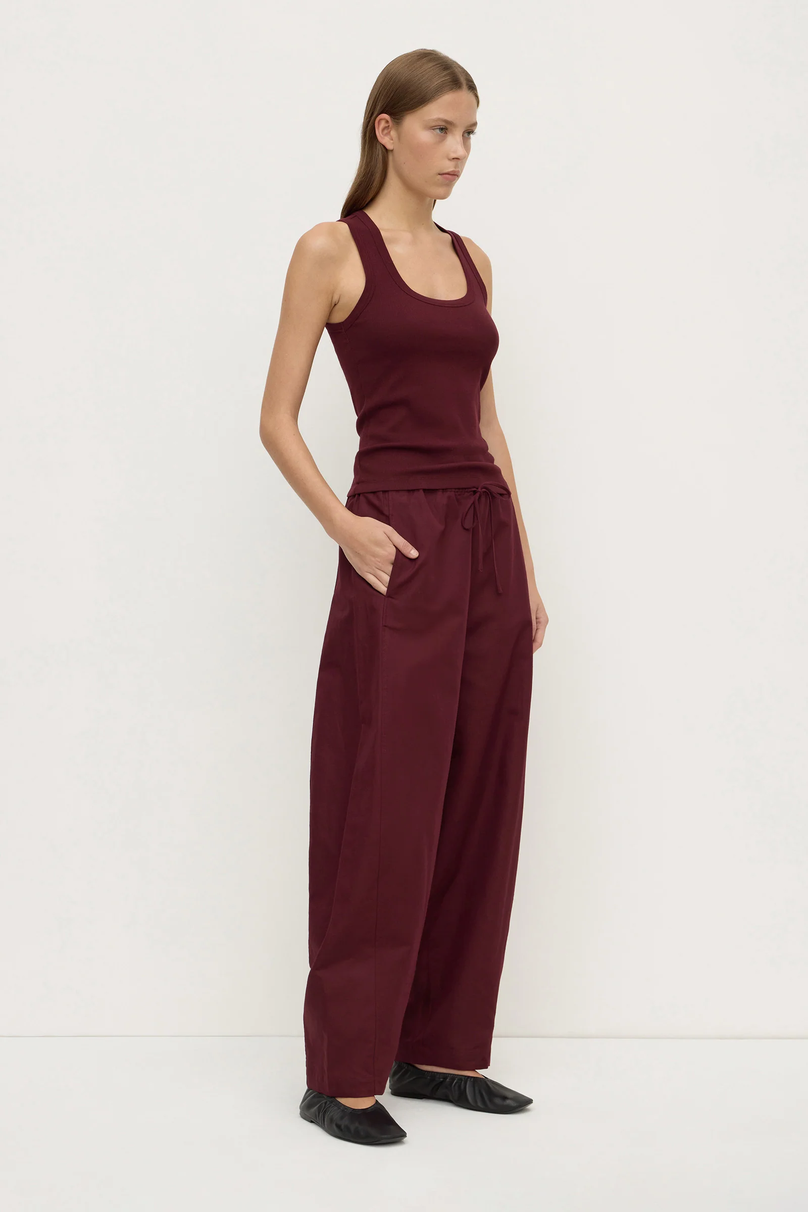 Robyn Scoop Neck Rib Tank - Image 4