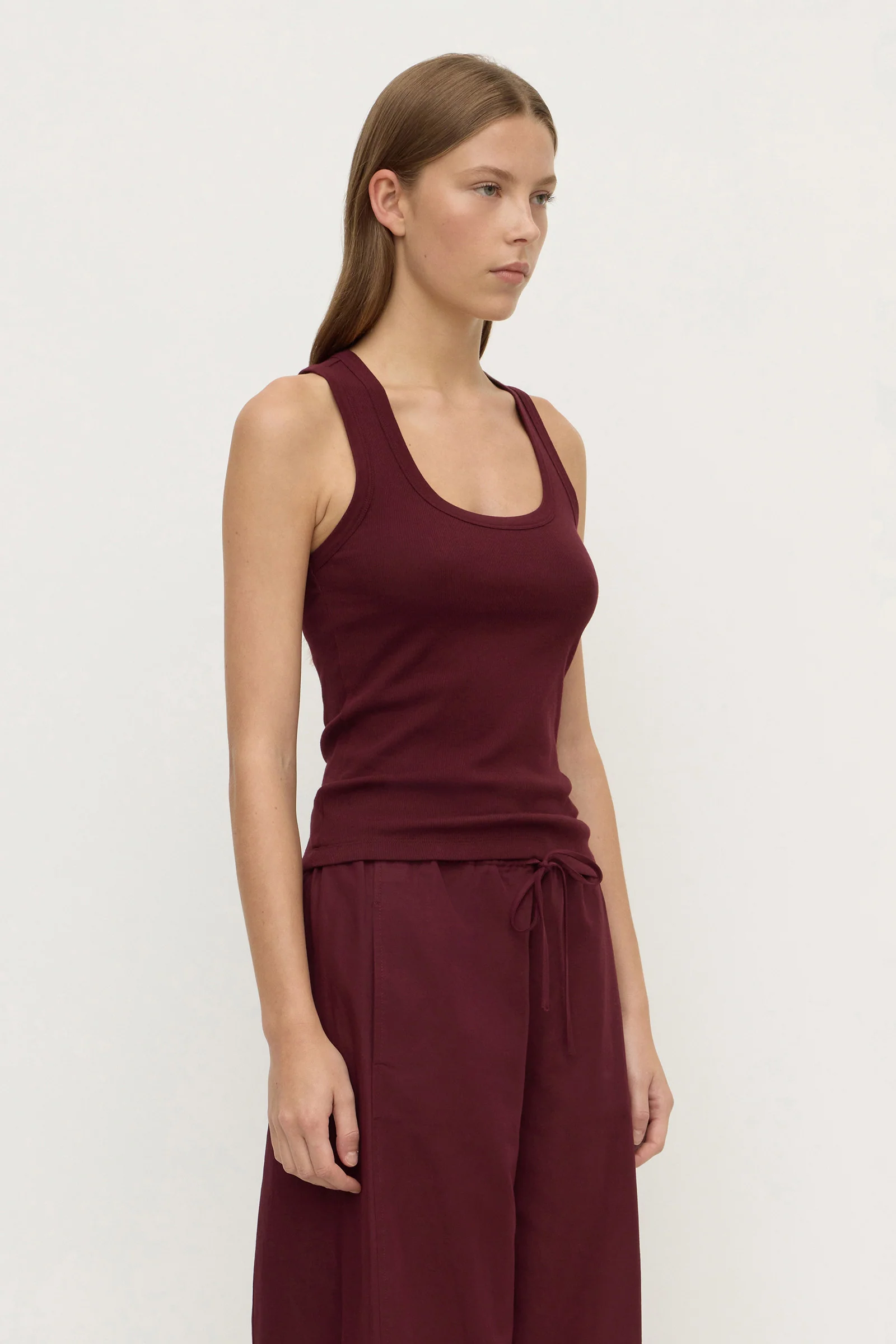Robyn Scoop Neck Rib Tank - Image 5
