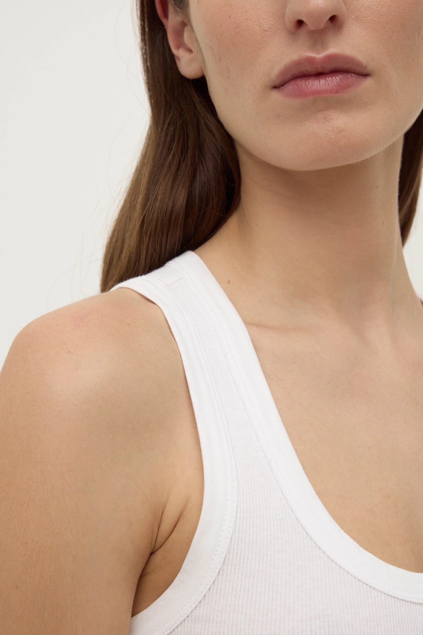 Robyn Scoop Neck Rib Tank - Image 2