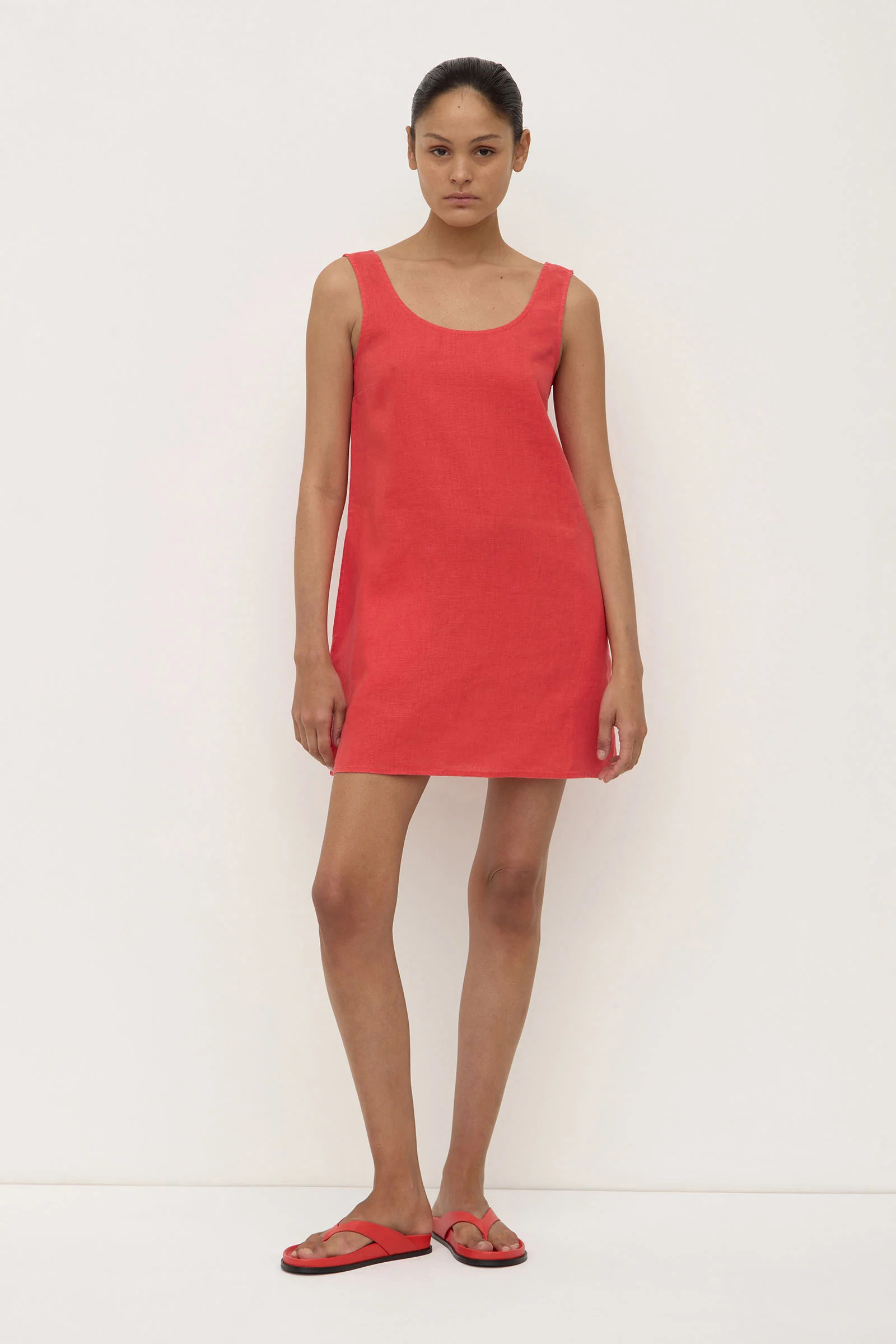 Selma Linen Mini Dress