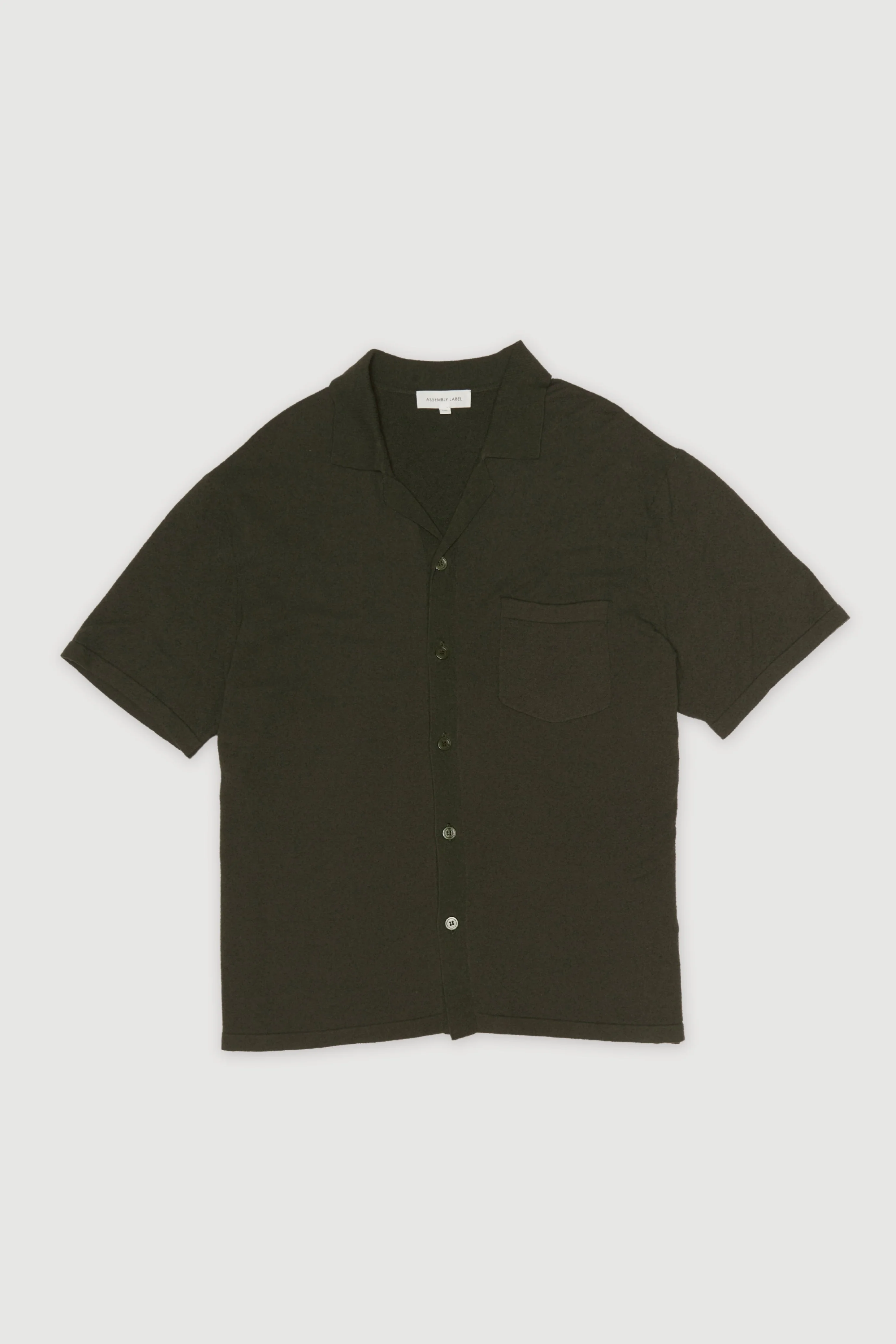 Re-Worn Mens Cotton Blend Textured Shirt
